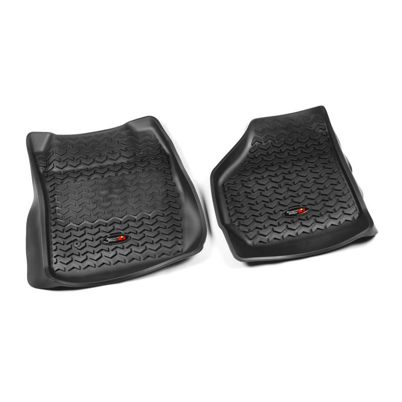 Rugged Ridge All-Terrain 82902.07 Bodenbelag für bestimmte Ford F-250 und F-350 Modelle, Schwarz von Rugged Ridge