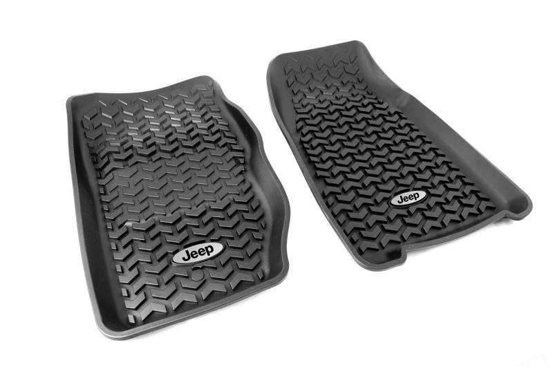 Rugged Ridge DMC-12920.25 Floor Liner Jeep Logo Fr Xj von Rugged Ridge