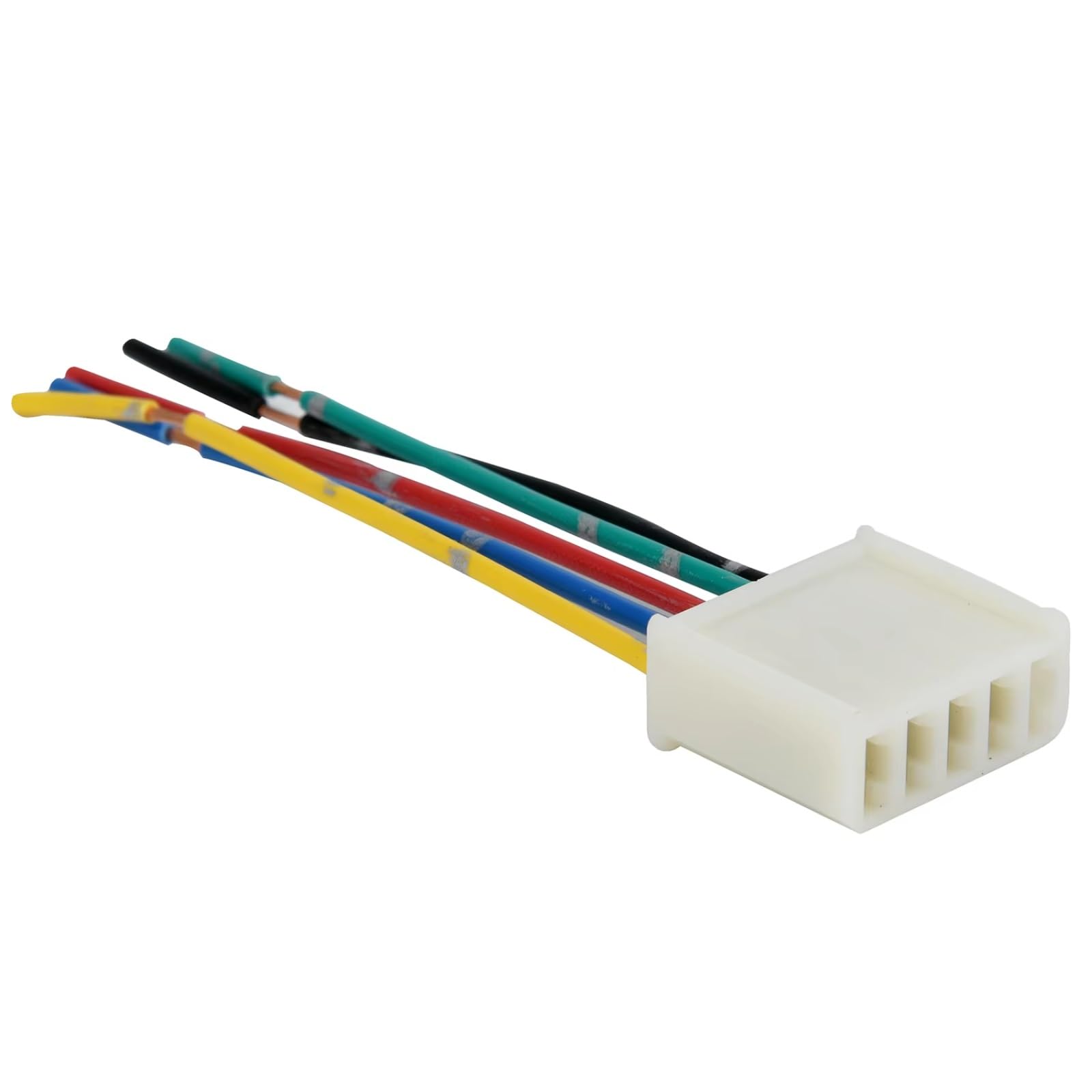 Fensterheber-Schalter Taste Universal Auto Auto Power Fenster Schalter Hebe Schalter 5 Pin DC 12V 20A Blau/Rot Licht Farbe und Kabelbaum Fensterheber Schalter(Harness Only) von Rugnipw