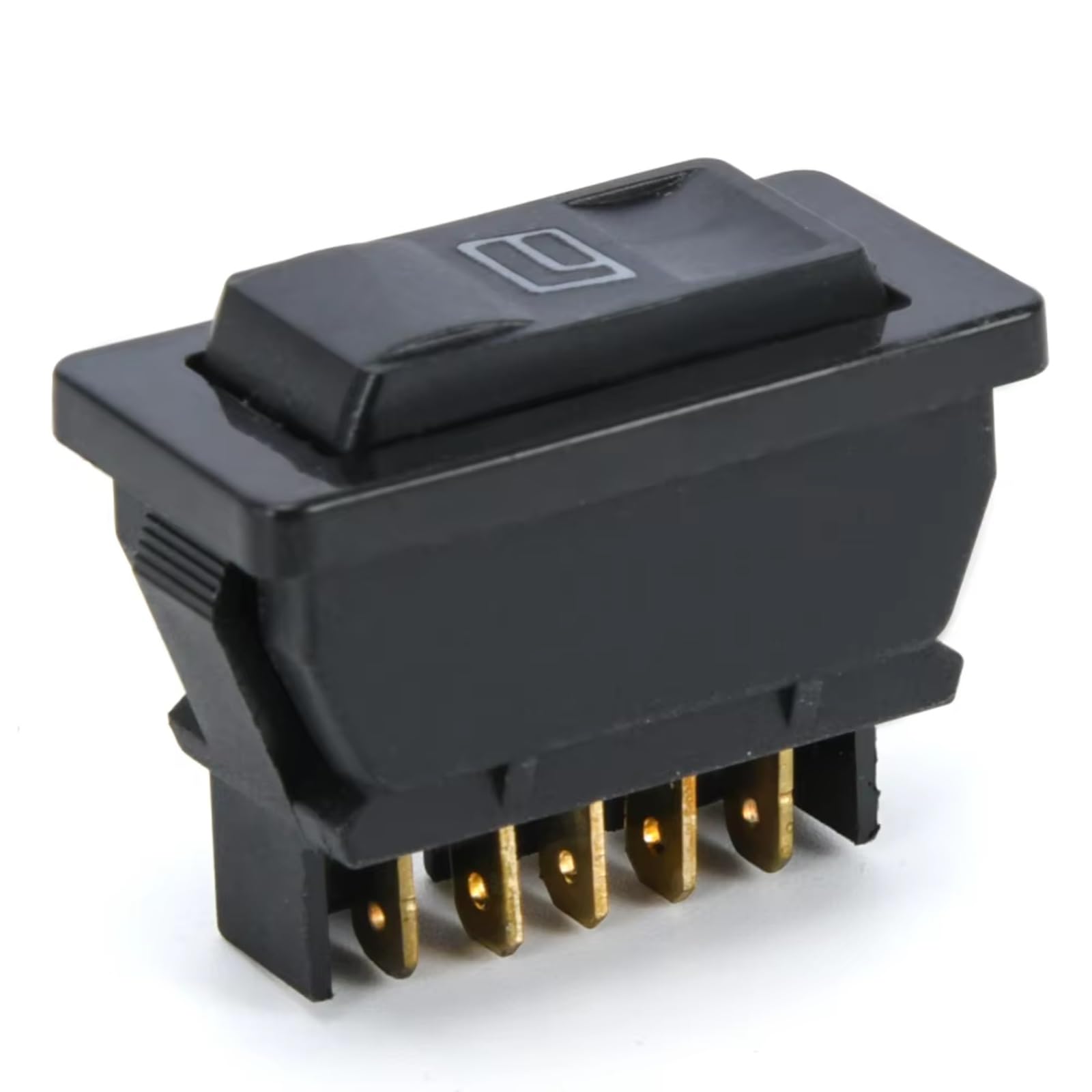 Fensterheber-Schalter Taste Universal Auto Elektrische Fensterheber Schalter Heber Controller Control 5 Pin DC 12V 20A Fensterheber Schalter Fensterheber Schalter(KG30R) von Rugnipw