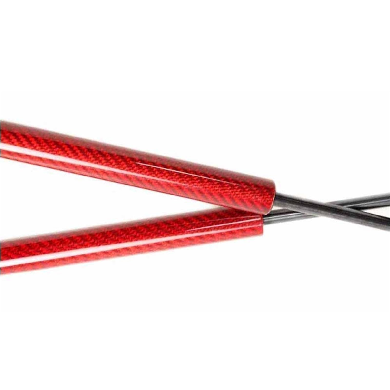 Kofferraum Gasfeder Für Lexus IS IS250 IS300 IS350 2005-2015 Mit Spoiler Hinten Boot Lift Unterstützt Gasfeder Schock Dämpfer Kolbenstange Heckklappenstreben Hinten Heckklappe Dämpfer(Red carbon fiber von Rugnipw