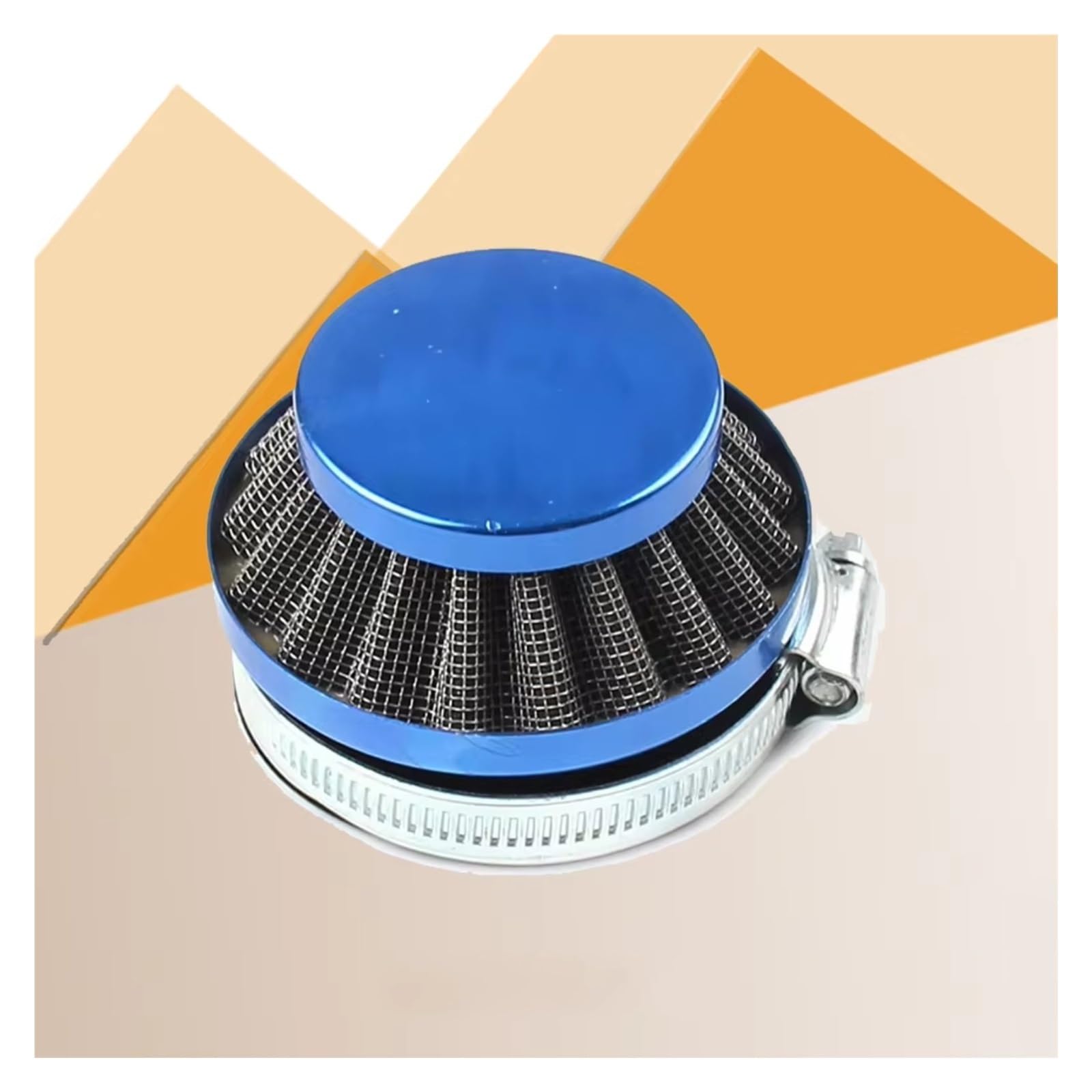 Roller Vergaser Für 47cc 49cc 2-Takt-Motor Vergaser Carb Quad ATV Dirt Pocket Bike Dreifarbiger Luftfilter 58mm Vergaser(Blue) von Rugnipw