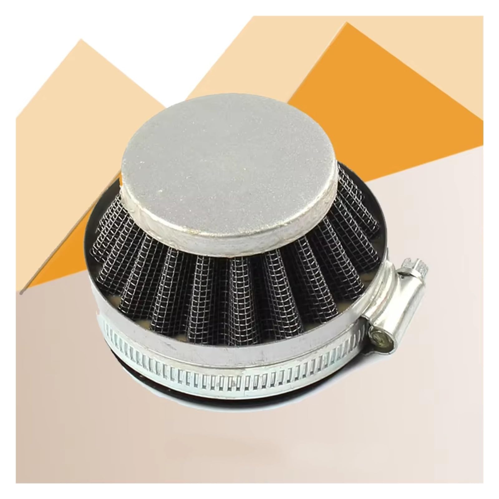 Roller Vergaser Für 47cc 49cc 2-Takt-Motor Vergaser Carb Quad ATV Dirt Pocket Bike Dreifarbiger Luftfilter 58mm Vergaser(Sliver) von Rugnipw