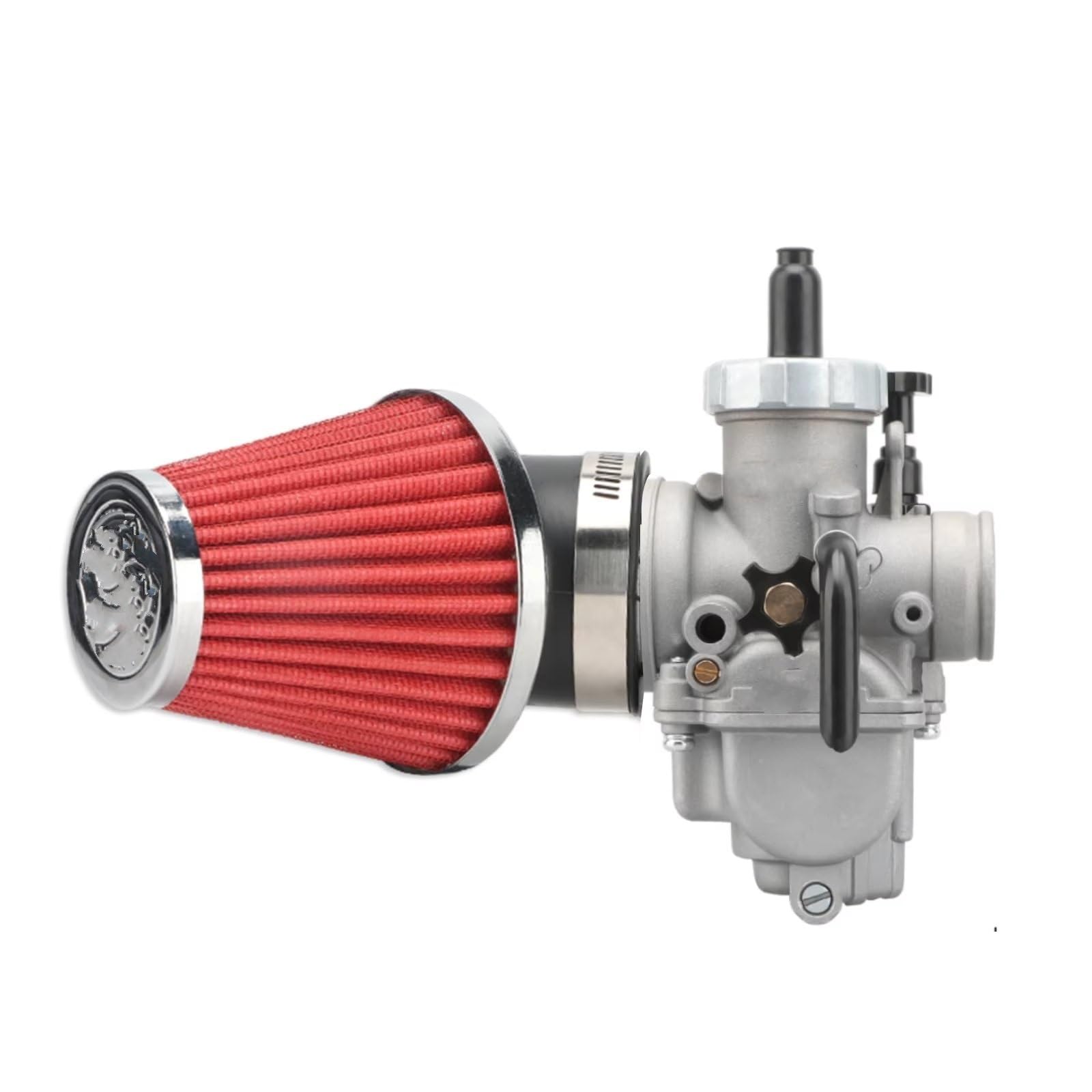 Roller Vergaser Für Suzuki 2T 4T Moto Motor Vergaser Luftfilter Kit PE24mm/26mm/28mm/30mm Mit Carb Jets Vergaser(PESP30mmKit) von Rugnipw