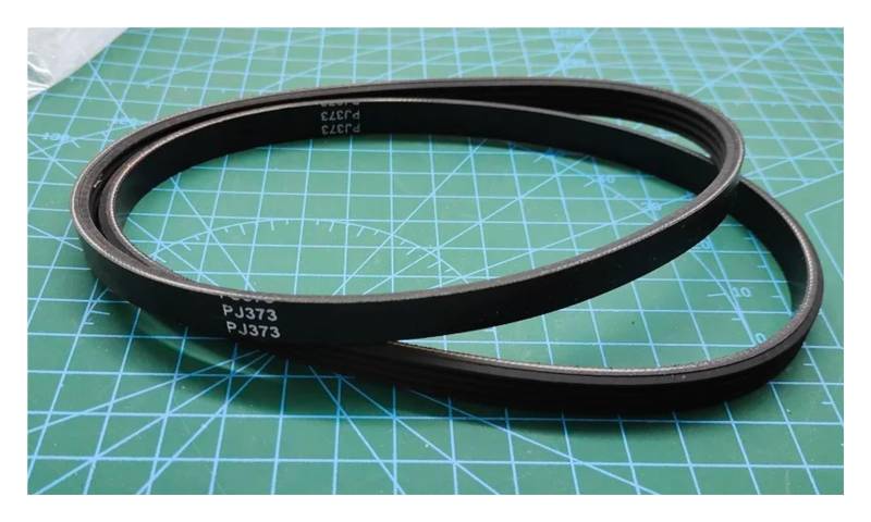 Rugnipw Keilriemen Für EPJ375 Gummi-Antriebsriemen Für Mini-Förderband Gürtel Antriebsriemen(2 Piece,4 Ribbed) von Rugnipw