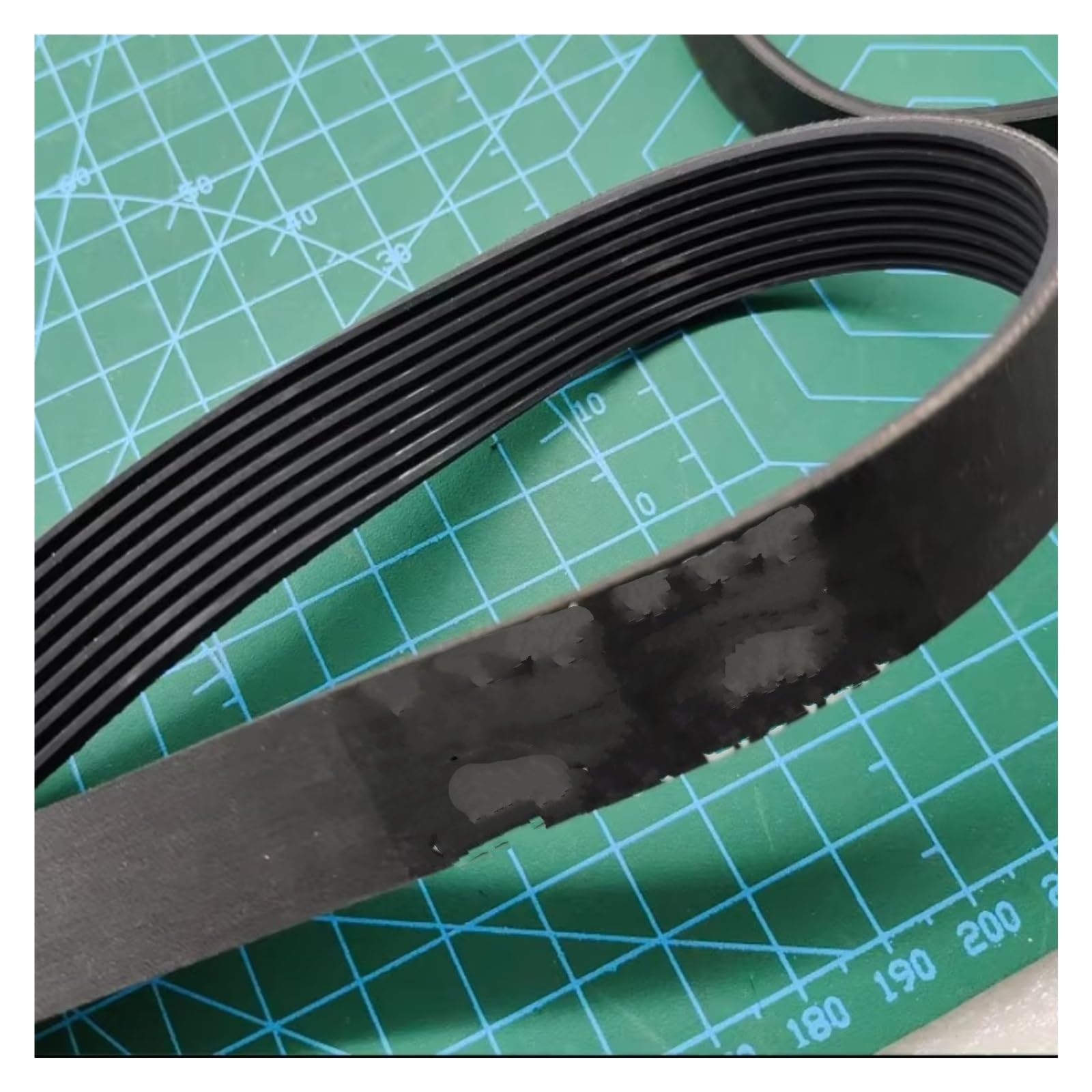 Rugnipw Keilriemen Für EPJ427 Für EPJ431 Für EPJ435 Gummi Elastizität Stick Gürtel Für Mini Förderband Gürtel Antriebsriemen(PJ431,5 Ribbed) von Rugnipw