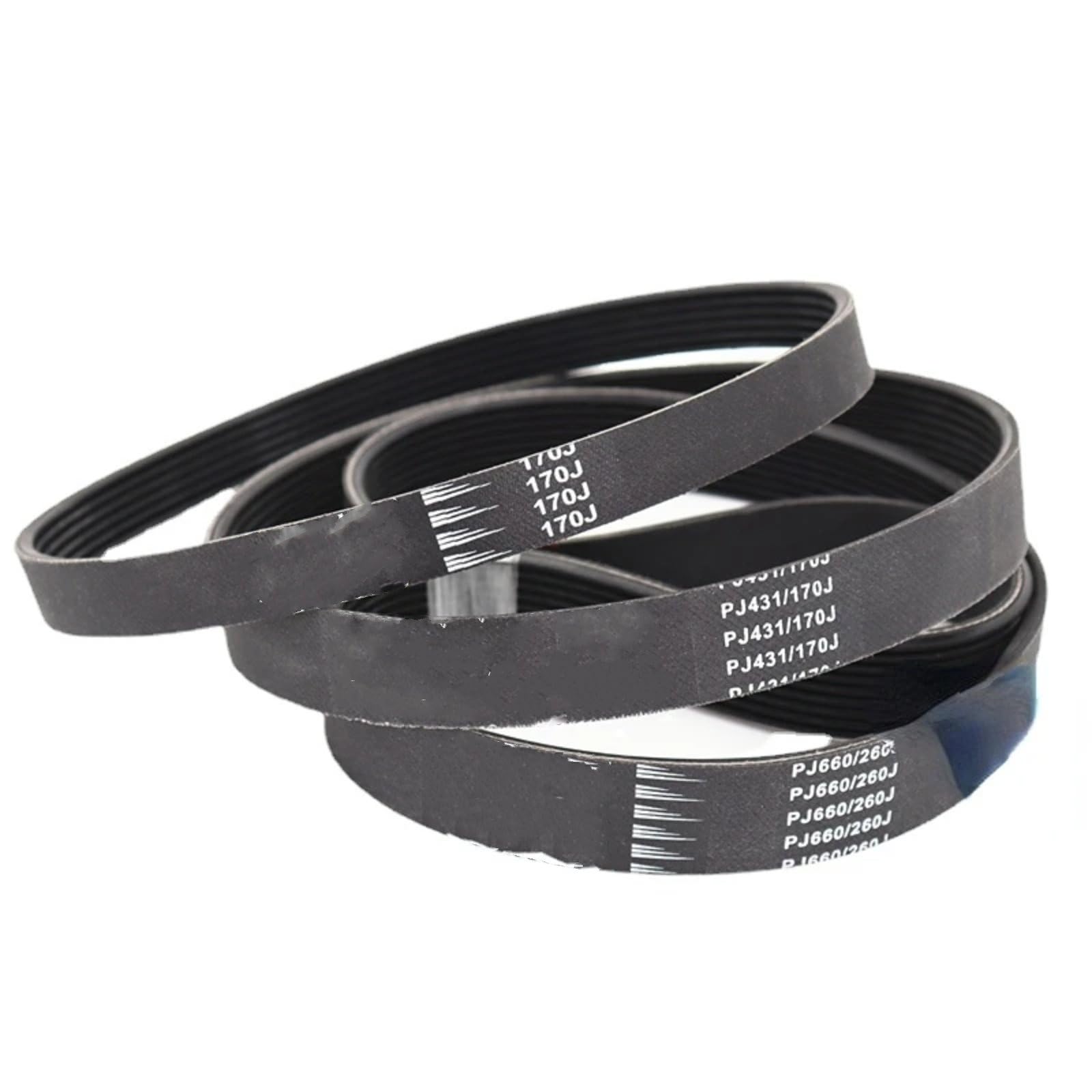 Rugnipw Keilriemen Für PJ 457/470/483/495/508/520~584 Gummirippenriemen Maschine Keilrippenriemen Holzbearbeitungshobel Multi Wedge PJ Riemenscheiben Gürtel Antriebsriemen(220J-PJ559,6ribs) von Rugnipw