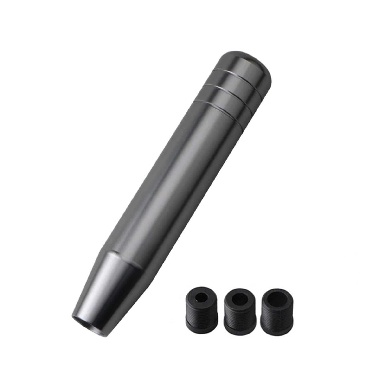 Schalthebelknopf 18cm Auto Universal Schaltknauf MT Schalthebel Hebel Schaltknauf Erweiterte Getriebe Shifter Getriebe Kopf Knopf Manuelle Auto Schaltkopf(18cm Titanium) von Rugnipw