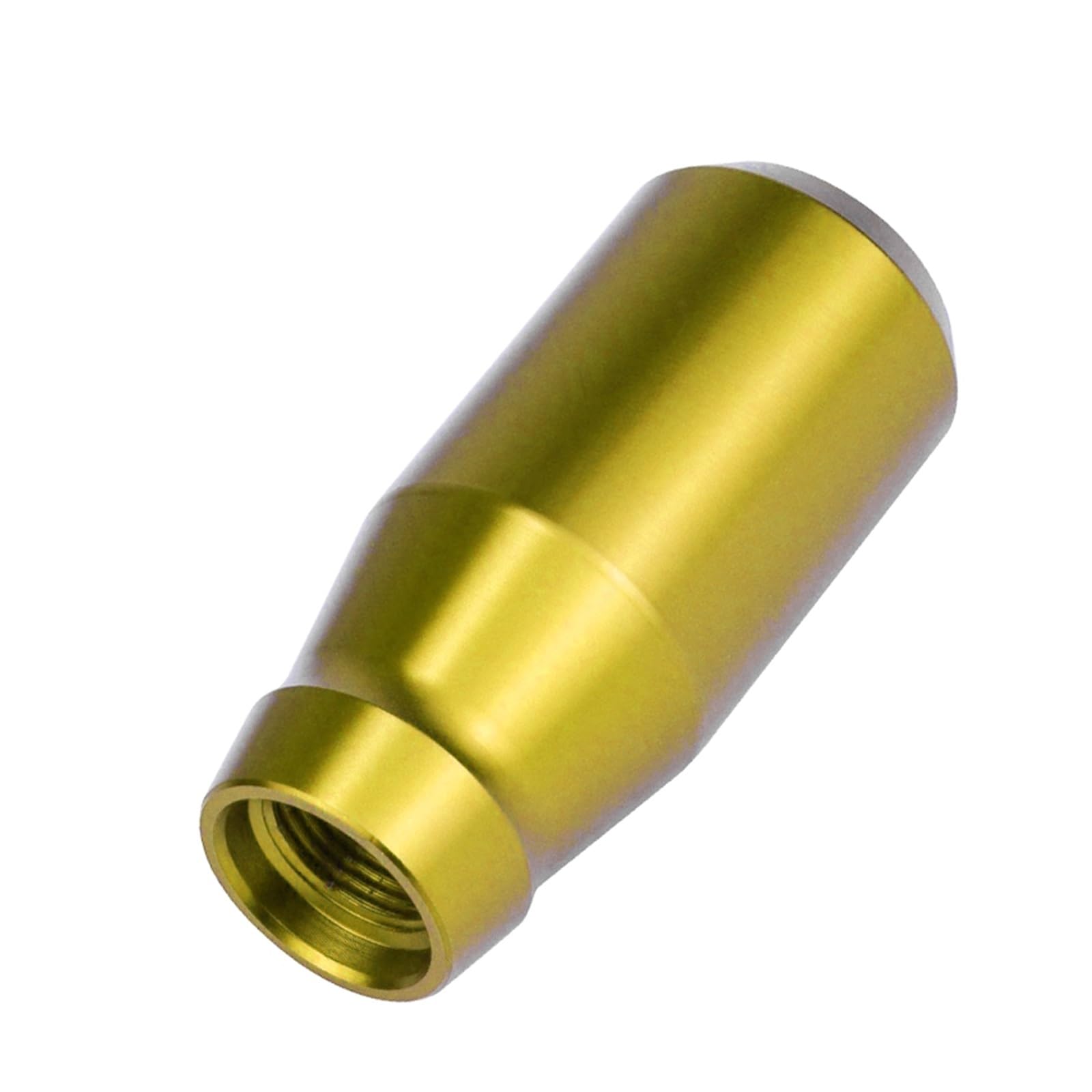 Schalthebelknopf 78 Mm Für Die Meisten Automatischen Fahrzeug-Schaltknäufe, Gewichtete Schaltknäufe, Metall-Schalthebelgriff Auto Schaltkopf(78mm yellow) von Rugnipw