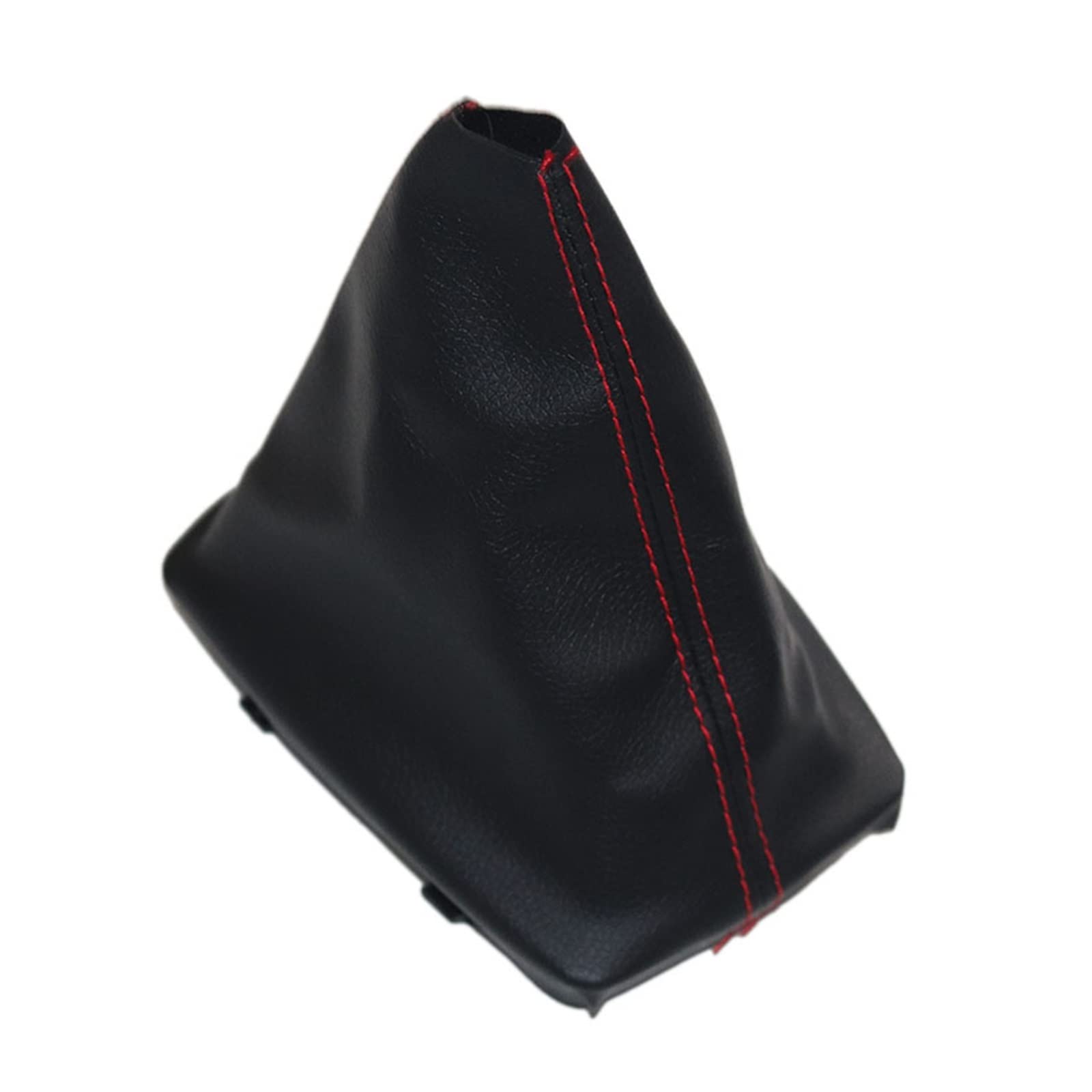 Schalthebelknopf Für A4 8E B6 B7 2000-2008 5 Gang 6 Gang Auto Styling Zubehör Schaltknauf Auto Schaltkopf(Boots red line) von Rugnipw