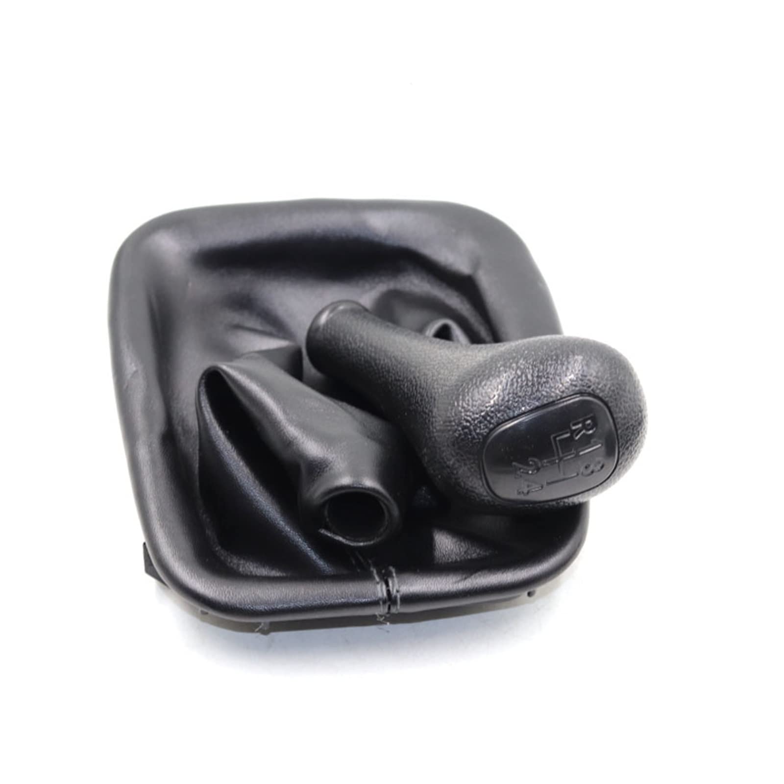 Schalthebelknopf Für Benz W123 W140 W202 4/5 Geschwindigkeit Leder Auto Getriebe Shift Konb Gamasche Shifter Knauf Auto Schaltkopf(4 speed 1pair) von Rugnipw