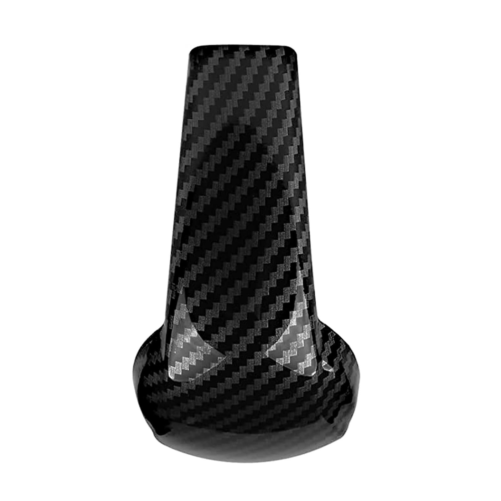 Schalthebelknopf Für Mazda 2 3 6 CX-3 CX-5 CX-9 ABS Auto Getriebe Kopf Hebel Schaltknauf Abdeckung Getriebe Shift Griff Trim Dekoration Auto Schaltkopf(Carbon Fiber) von Rugnipw