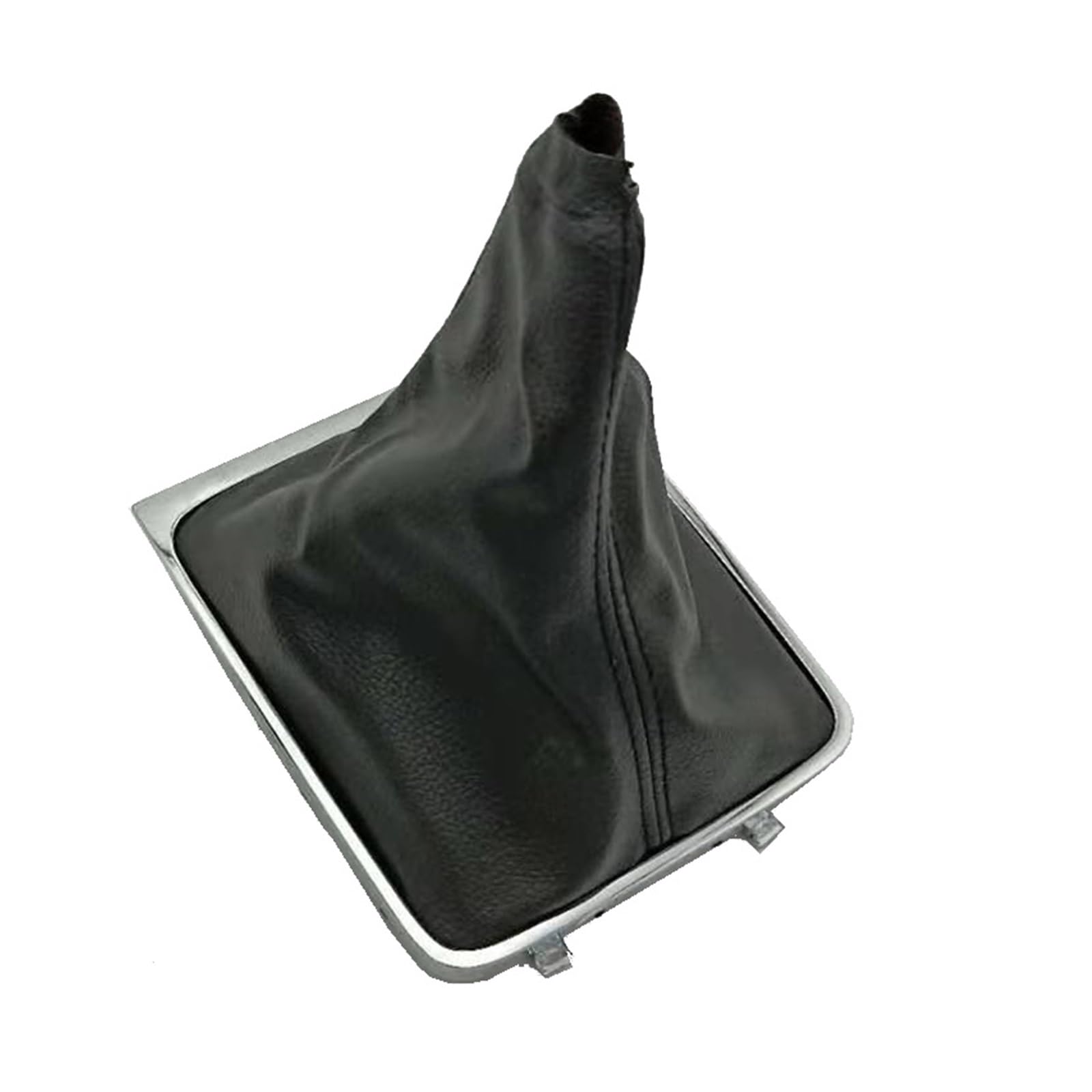 Schalthebelknopf Für VW Für Passat B6 3C R36 CC TDI 2005-2010 Auto Leder Schaltknauf Schaltknäufe Boot Auto Schaltkopf(Black line) von Rugnipw