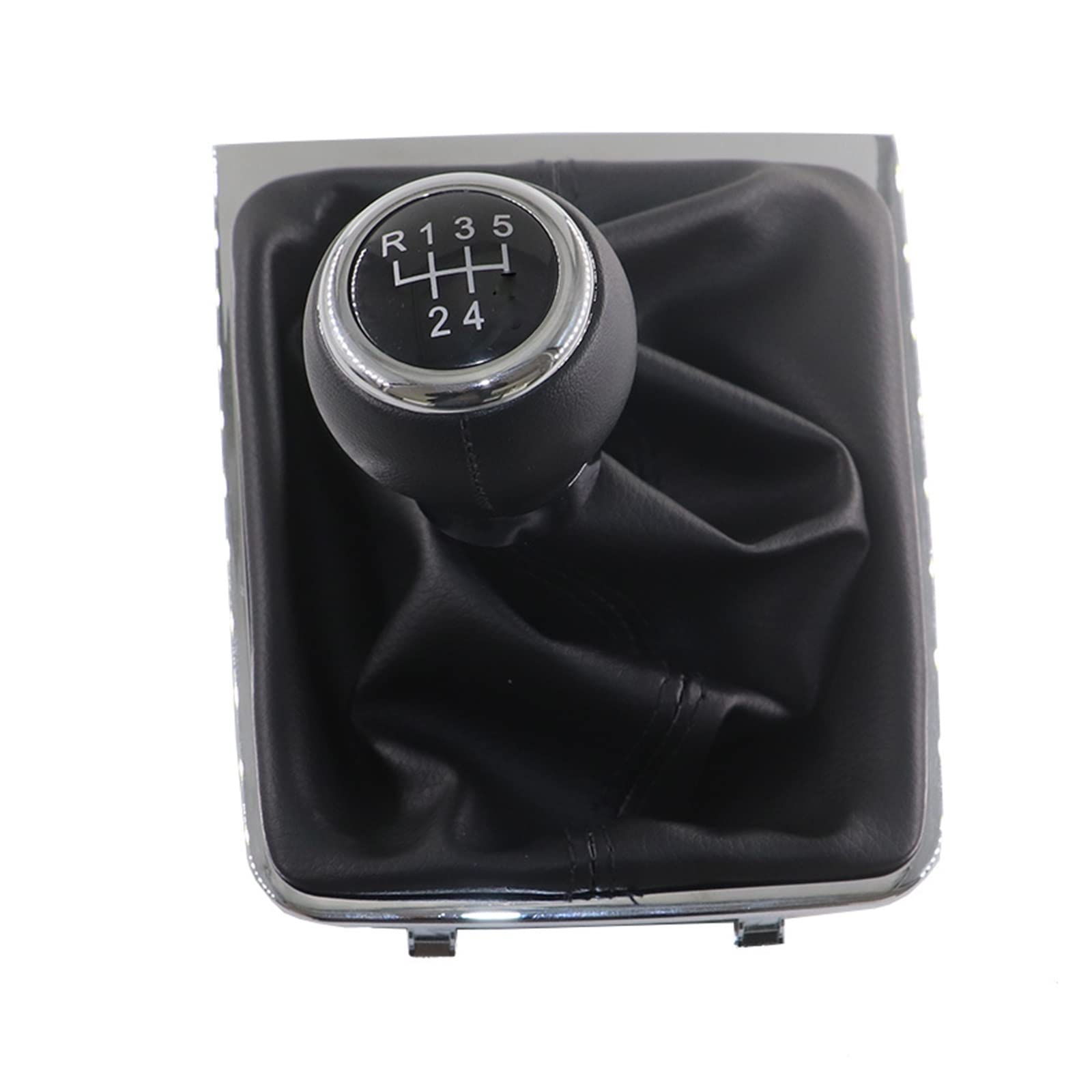 Schalthebelknopf Für VW Für Passat B7 Cc 2011-2015 Auto Getriebe Stick Schaltknauf Getriebe Schaltknauf Boot Auto Schaltkopf(5 speed) von Rugnipw