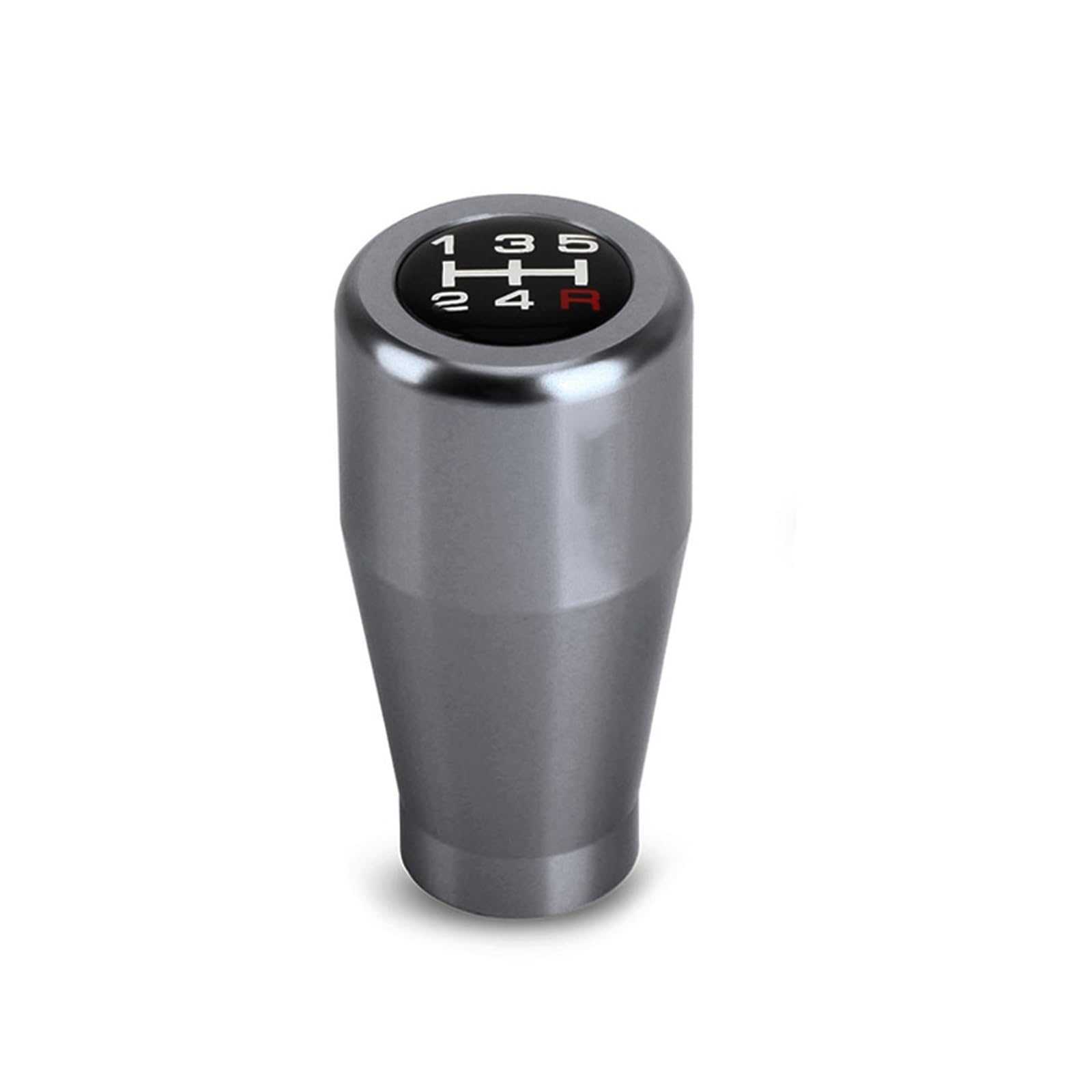 Schalthebelknopf Universal 5 Gang Schaltgetriebe Short Throw Schaltknauf Kopf 7cm Schalthebel Schalthebelkopf Auto Schaltkopf(Titanium 7cm) von Rugnipw
