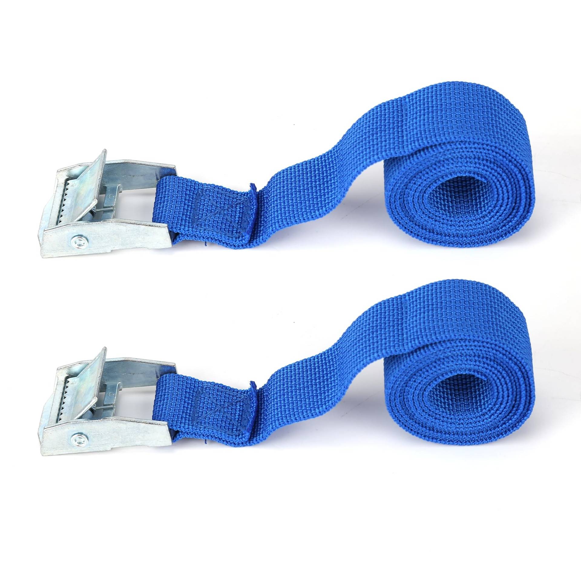 Rugtol Befestigungsriemen, Blaue Spanngurte für Gepäck, Motorräder und Dachträger, 2er-Pack Rugtol Befestigungsriemen, Blaue Spanngurte für Gepäck, Motorräder und Dachträger, 2er-Pack von Rugtol