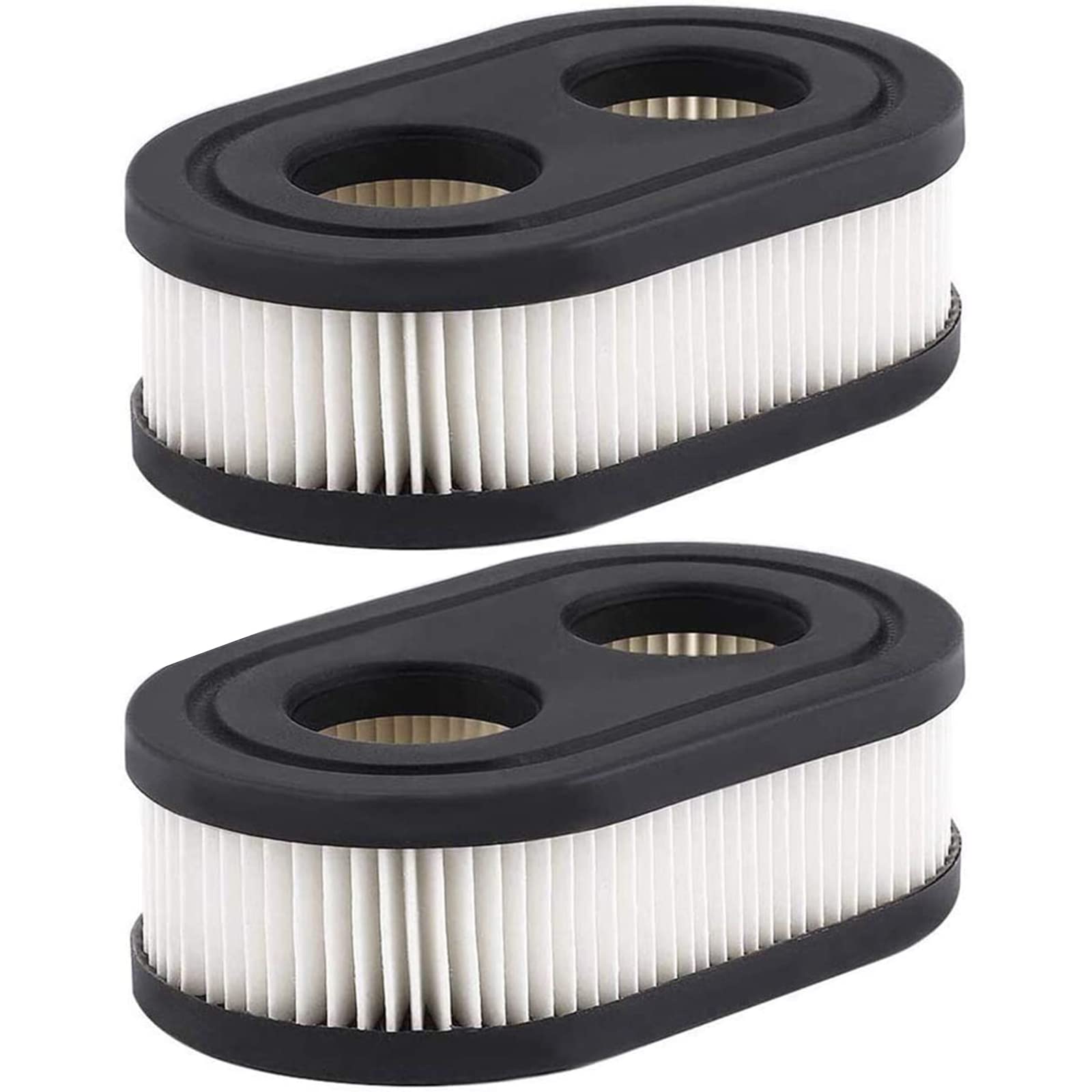 Luftfilter Rasenmäher Motor 2 Pcs Rasenmäherfilter Briggs Stratton Ersetzen Luftfilter briggs stratton Ersatz für Luftfilter und Vorfilter Reiniger für Briggs Stratton Motoren 798452 593260 5432 5432K von Ruikdly