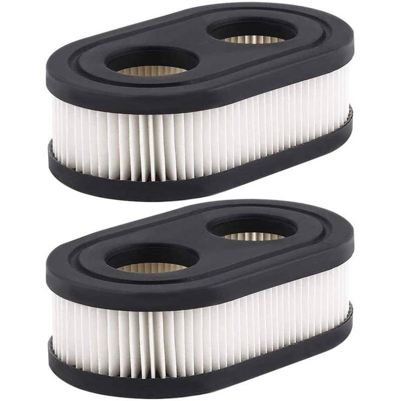 Luftfilter Rasenmäher Motor 2 Pcs Rasenmäherfilter Briggs Stratton Ersetzen Luftfilter briggs stratton Ersatz für Luftfilter und Vorfilter Reiniger für Briggs Stratton Motoren 798452 593260 5432 5432K von Ruikdly