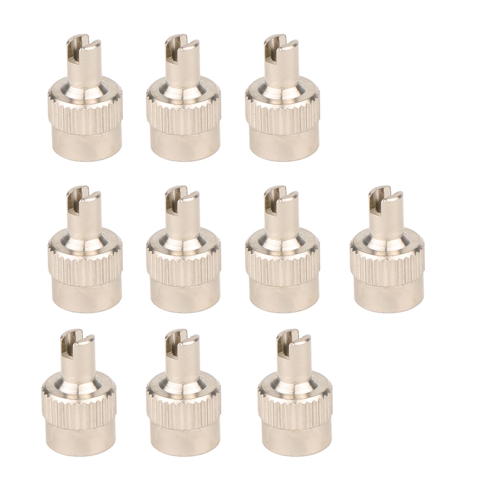 10 Pcs Auto Reifenventile Kappen Kupfer Geschlitzte Kopfstammabdeckungen Staubdes Radkappen Für Autokoffer Motorräder 10 Pcs Auto Reifenventile Kappen Kupfer Geschlitzte Kopfstammabdeckungen Staubdes Radkappen Für Autokoffer Motorräder von Ruiogoe