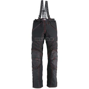 Rukka SRO Anatomic Textilhose Schwarz Rot von Rukka