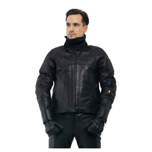 Rukka Aramen Herren Lederjacke Schwarz von Rukka