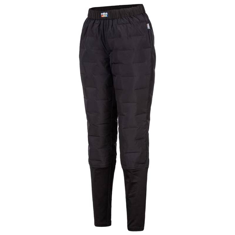 Rukka Daunenhose Down-Y Lady 2.0 schwarz Funktionswäsche Midlayer, Warm, Winter, 38 von Rukka