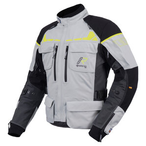 Rukka Ecuado-R Textiljacke Grau Schwarz Gelb von Rukka