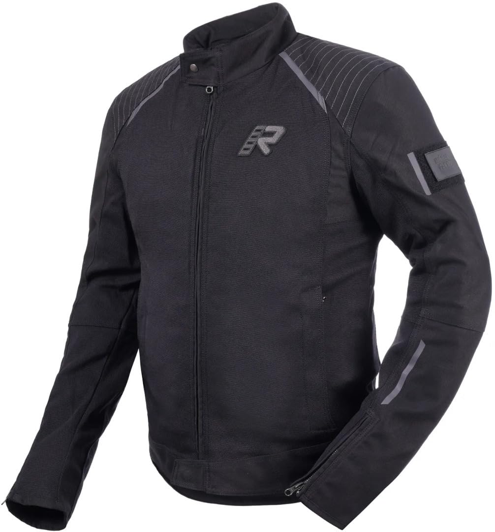 Rukka Motorradjacke CITYRACE-R schwarz elastisch extrem dehnbar Cordura Stretch Mesh mit D3O Ghost Protektoren CE A, 60 Rukka Motorradjacke CITYRACE-R schwarz elastisch extrem dehnbar Cordura Stretch Mesh mit D3O Ghost Protektoren CE A, 60 von Rukka
