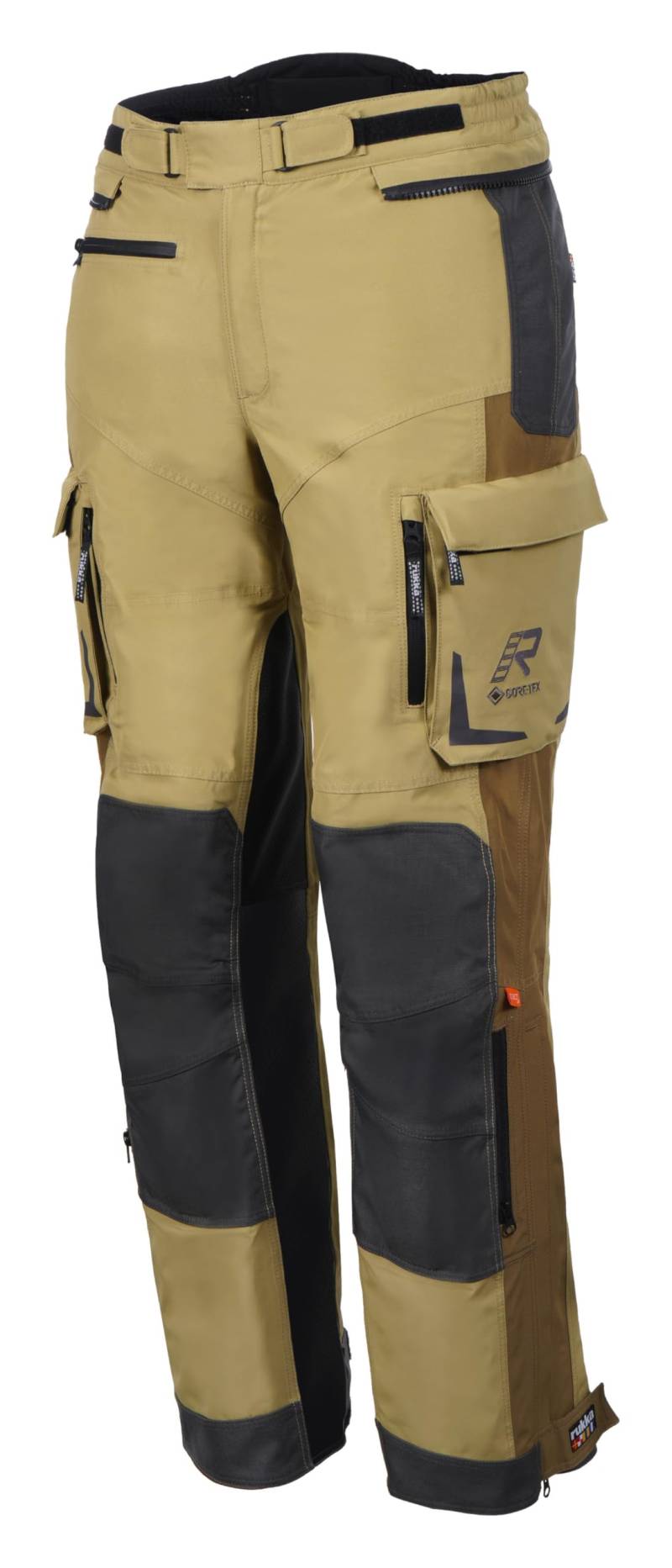 Rukka Ventu-R Gore-Tex Wasserdichte Motorrad Hose, Khaki, 52 C2 von Rukka