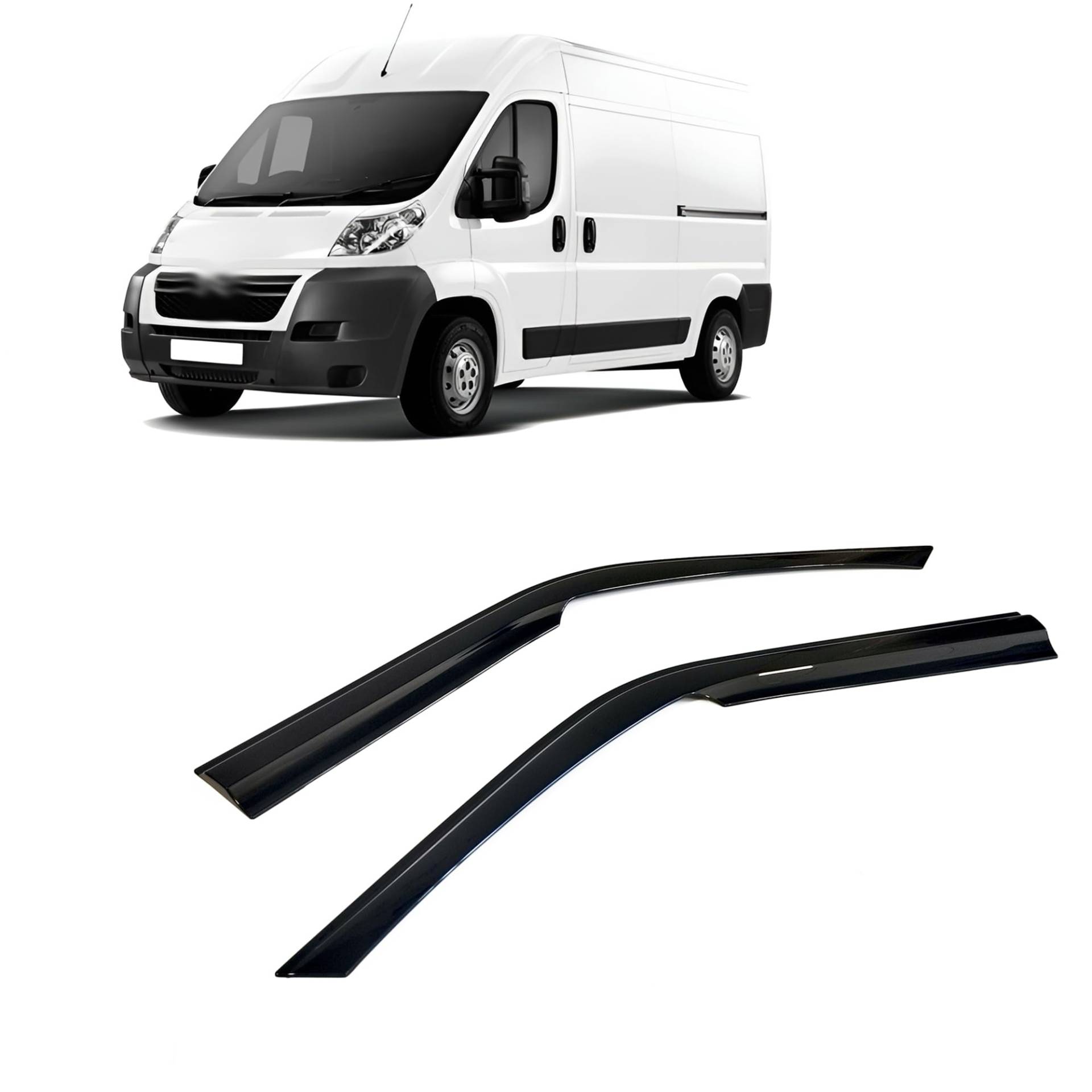 Rumplex Windabweiser Luftabweiser Regenabweiser Seitenfensterabweiser Kompatibel mit Citroen Jumper Relay 2006-2024 Autofenster Regenschutz Regenabweiser Anklebbare Deflektoren 2 Stück Rumplex Windabweiser Luftabweiser Regenabweiser Seitenfensterabweiser Kompatibel mit Citroen Jumper Relay 2006-2024 Autofenster Regenschutz Regenabweiser Anklebbare Deflektoren 2 Stück von Rumplex