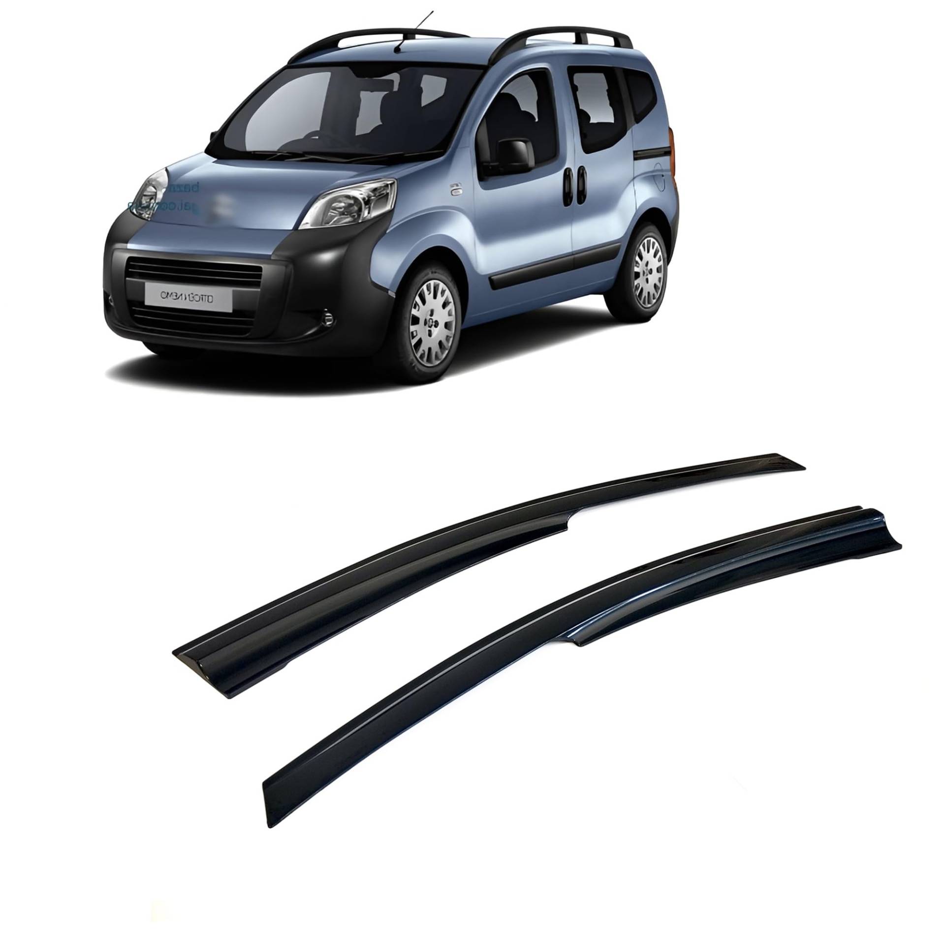 Rumplex Windabweiser Luftabweiser Regenabweiser Seitenfensterabweiser Kompatibel mit Citroen Nemo 2007-2024 Autofenster Regenschutz Regenabweiser Anklebbare Deflektoren 2 Stück Rumplex Windabweiser Luftabweiser Regenabweiser Seitenfensterabweiser Kompatibel mit Citroen Nemo 2007-2024 Autofenster Regenschutz Regenabweiser Anklebbare Deflektoren 2 Stück von Rumplex