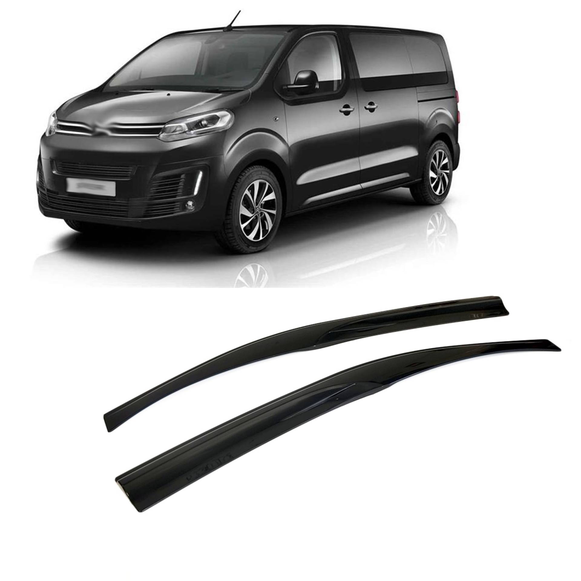 Rumplex Windabweiser Luftabweiser Regenabweiser Seitenfensterabweiser Kompatibel mit Citroen Spacetourer 2016-2024 Autofenster Regenschutz Regenabweiser Anklebbare Deflektoren 2 Stück Rumplex Windabweiser Luftabweiser Regenabweiser Seitenfensterabweiser Kompatibel mit Citroen Spacetourer 2016-2024 Autofenster Regenschutz Regenabweiser Anklebbare Deflektoren 2 Stück von Rumplex