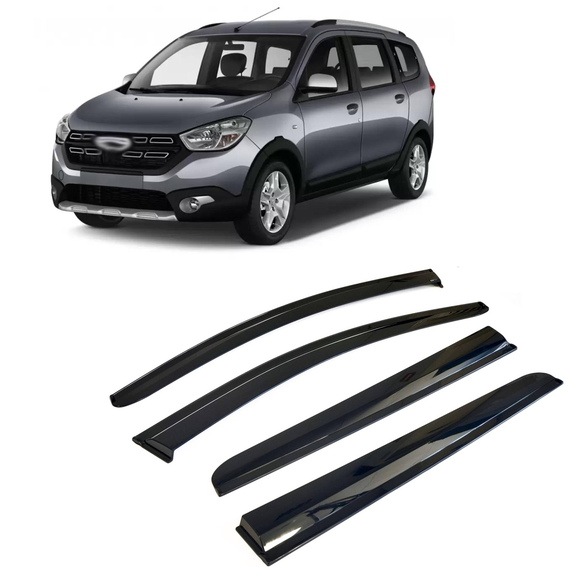 Rumplex Windabweiser Luftabweiser Regenabweiser Seitenfensterabweiser Kompatibel mit Dacia Lodgy 2012-2022 Autofenster Regenschutz Regenabweiser Anklebbare Deflektoren 4 Stück Rumplex Windabweiser Luftabweiser Regenabweiser Seitenfensterabweiser Kompatibel mit Dacia Lodgy 2012-2022 Autofenster Regenschutz Regenabweiser Anklebbare Deflektoren 4 Stück von Rumplex