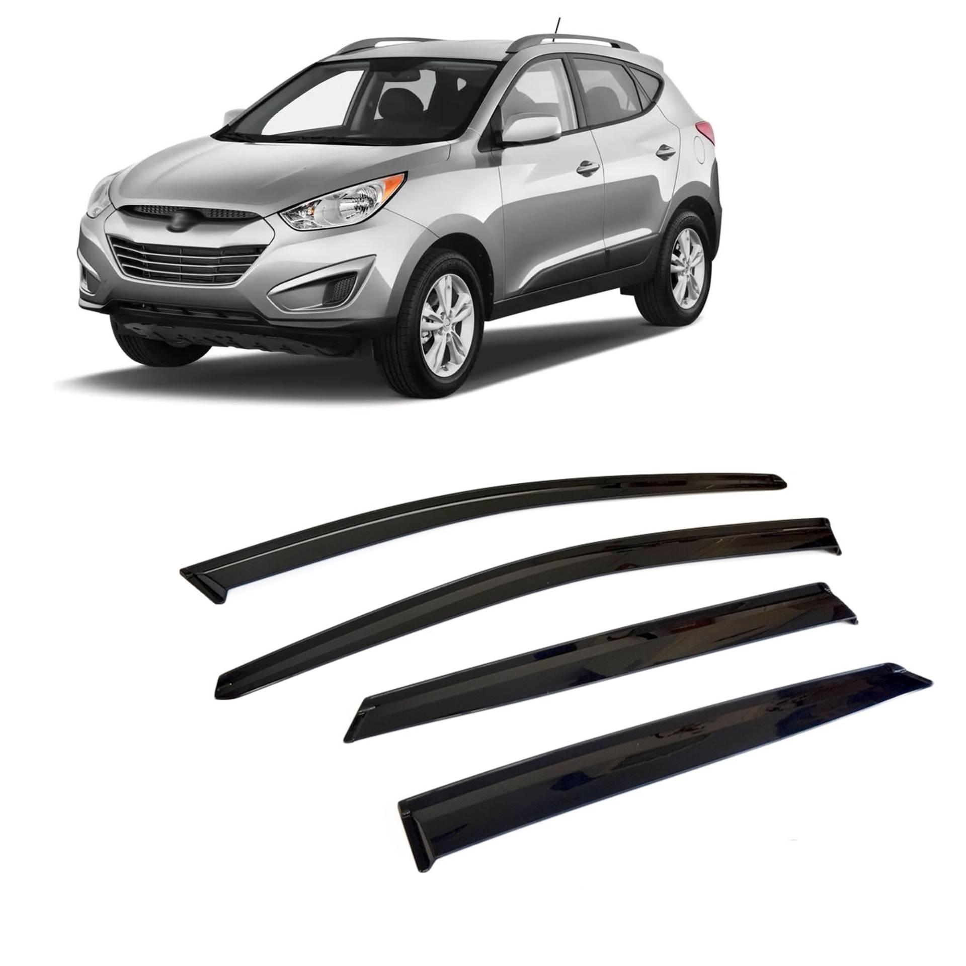Rumplex Windabweiser Luftabweiser Regenabweiser Seitenfensterabweiser Kompatibel mit Hyundai Ix 35 2010-2015 Autofenster Regenschutz Regenabweiser Anklebbare Deflektoren 4 Stück Rumplex Windabweiser Luftabweiser Regenabweiser Seitenfensterabweiser Kompatibel mit Hyundai Ix 35 2010-2015 Autofenster Regenschutz Regenabweiser Anklebbare Deflektoren 4 Stück von Rumplex
