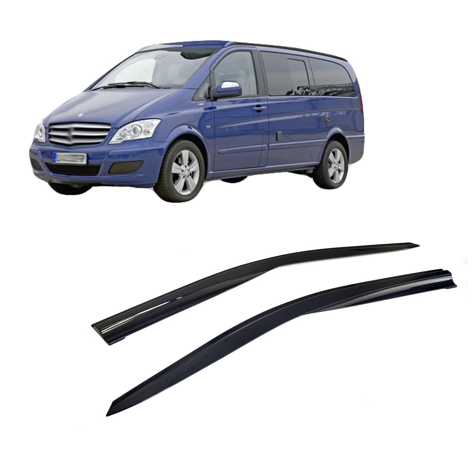 Rumplex Windabweiser Luftabweiser Regenabweiser Seitenfensterabweiser Kompatibel mit Mercedes Benz Marco Polo 2004-2024 Autofenster Regenschutz Regenabweiser Anklebbare Deflektoren 2 Stück Rumplex Windabweiser Luftabweiser Regenabweiser Seitenfensterabweiser Kompatibel mit Mercedes Benz Marco Polo 2004-2024 Autofenster Regenschutz Regenabweiser Anklebbare Deflektoren 2 Stück von Rumplex