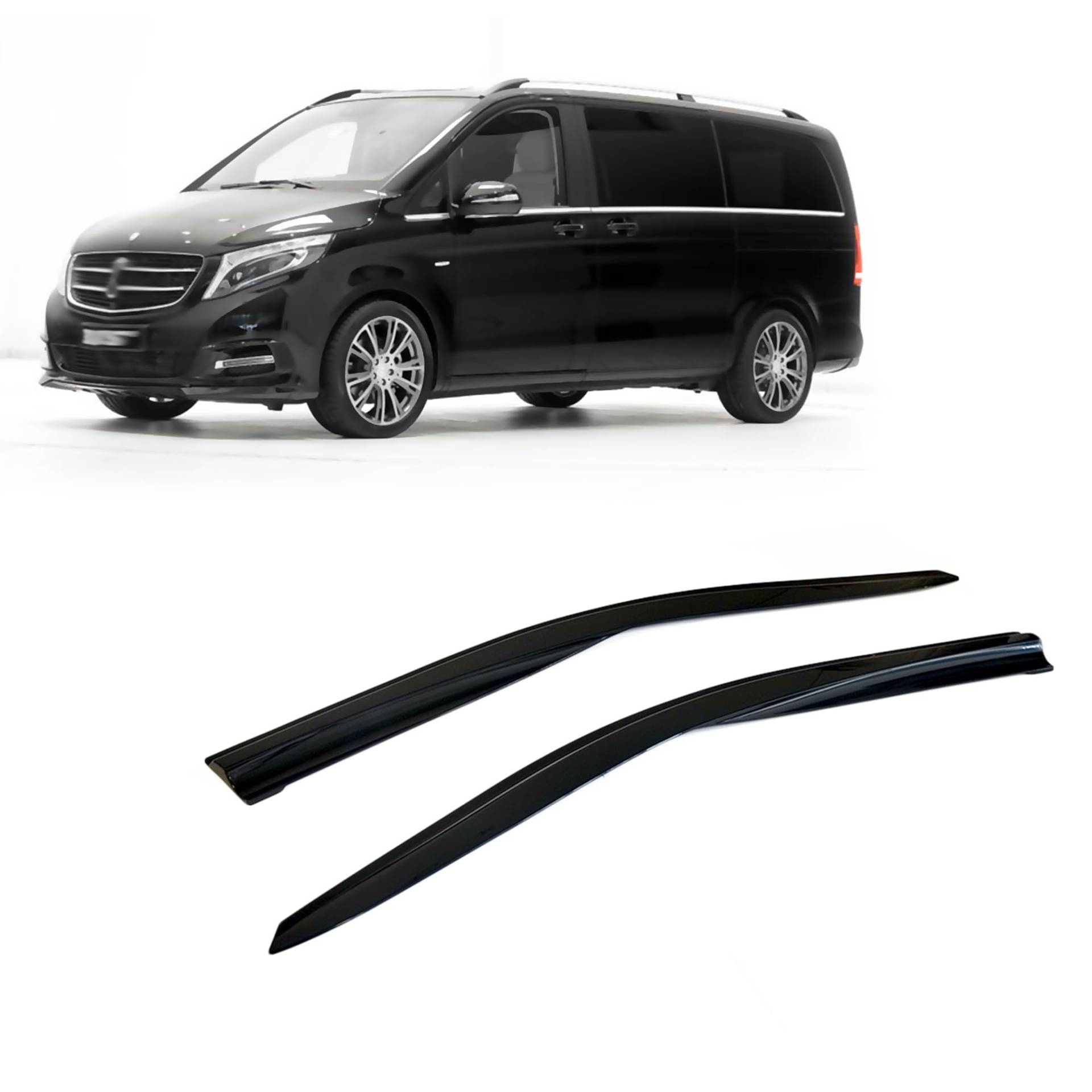 Rumplex Windabweiser Luftabweiser Regenabweiser Seitenfensterabweiser Kompatibel mit Mercedes Benz V Class W639 W447 2004-2024 Autofenster Regenschutz Regenabweiser Anklebbare Deflektoren 2 Stück Rumplex Windabweiser Luftabweiser Regenabweiser Seitenfensterabweiser Kompatibel mit Mercedes Benz V Class W639 W447 2004-2024 Autofenster Regenschutz Regenabweiser Anklebbare Deflektoren 2 Stück von Rumplex