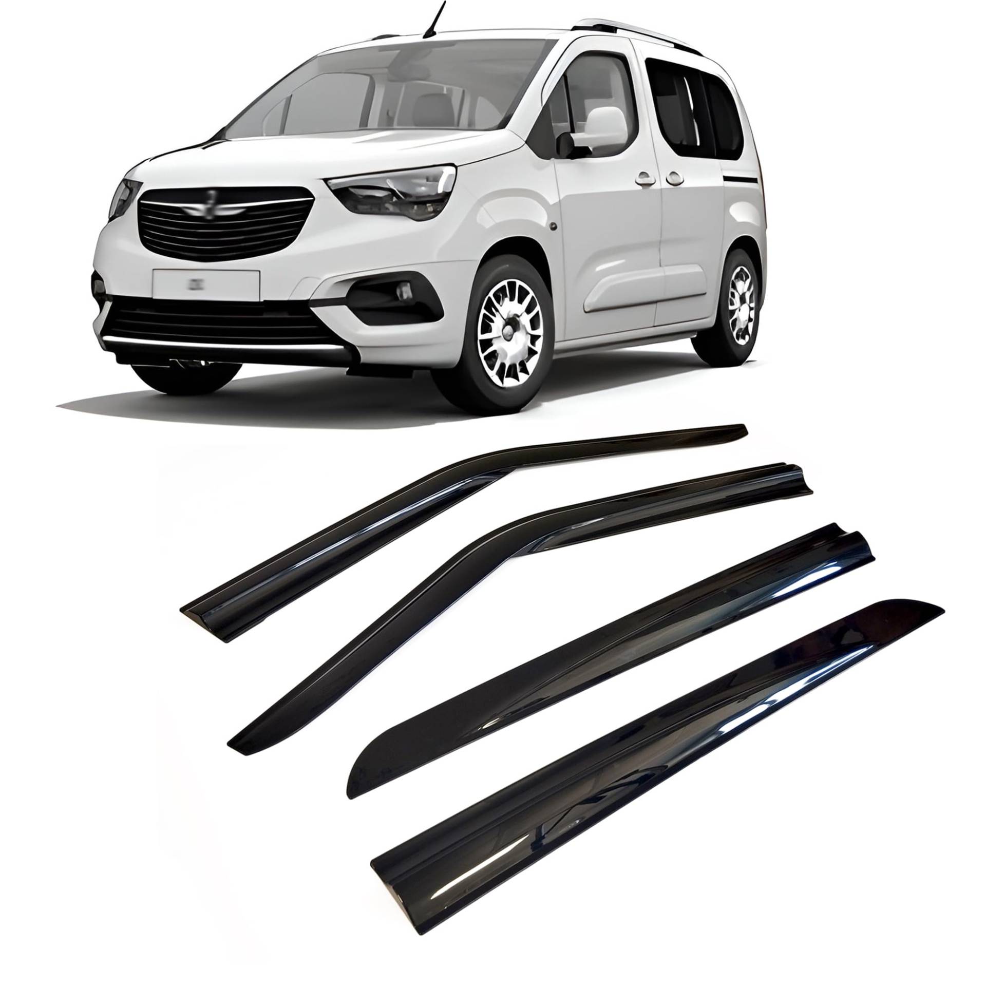 Rumplex Windabweiser Luftabweiser Regenabweiser Seitenfensterabweiser Kompatibel mit Opel Combo D 2010-2023 Autofenster Regenschutz Regenabweiser Anklebbare Deflektoren 4 Stück Rumplex Windabweiser Luftabweiser Regenabweiser Seitenfensterabweiser Kompatibel mit Opel Combo D 2010-2023 Autofenster Regenschutz Regenabweiser Anklebbare Deflektoren 4 Stück von Rumplex