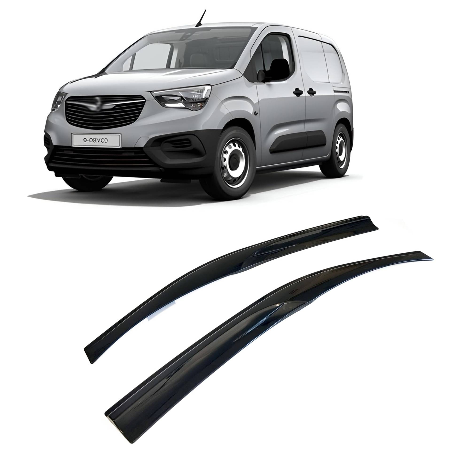 Rumplex Windabweiser Luftabweiser Regenabweiser Seitenfensterabweiser Kompatibel mit Opel Combo E 2018-2024 Autofenster Regenschutz Regenabweiser Anklebbare Deflektoren 2 Stück Rumplex Windabweiser Luftabweiser Regenabweiser Seitenfensterabweiser Kompatibel mit Opel Combo E 2018-2024 Autofenster Regenschutz Regenabweiser Anklebbare Deflektoren 2 Stück von Rumplex