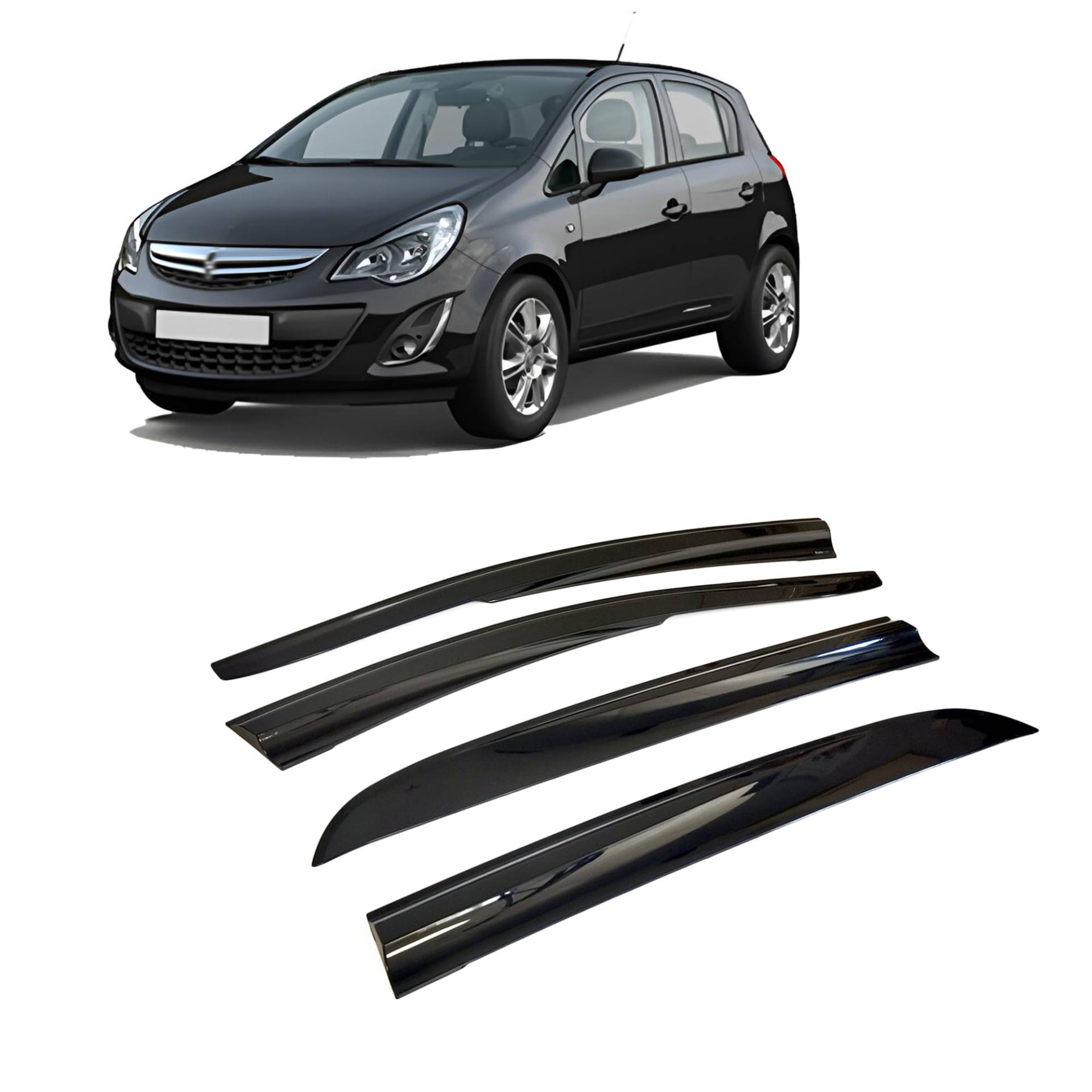 Rumplex Windabweiser Luftabweiser Regenabweiser Seitenfensterabweiser Kompatibel mit Opel Corsa D Corsa E Schrägheck 2007-2018 Autofenster Regenschutz Regenabweiser Anklebbare Deflektoren 4 Stück Rumplex Windabweiser Luftabweiser Regenabweiser Seitenfensterabweiser Kompatibel mit Opel Corsa D Corsa E Schrägheck 2007-2018 Autofenster Regenschutz Regenabweiser Anklebbare Deflektoren 4 Stück von Rumplex