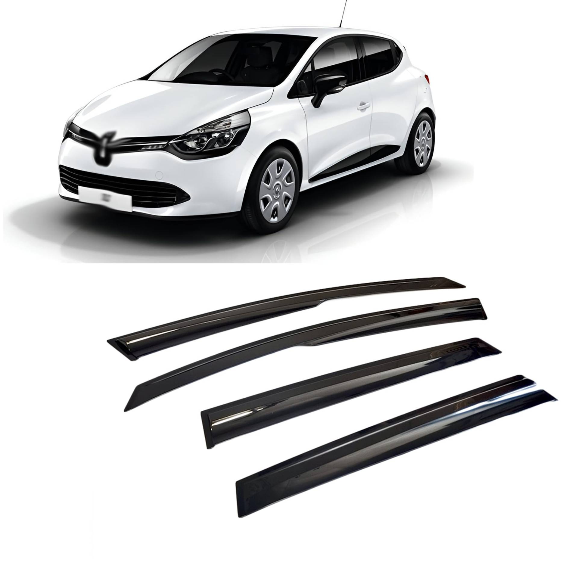 Rumplex Windabweiser Luftabweiser Regenabweiser Seitenfensterabweiser Kompatibel mit Renault Clio 4 2012-2019 Autofenster Regenschutz Regenabweiser Anklebbare Deflektoren 4 Stück Rumplex Windabweiser Luftabweiser Regenabweiser Seitenfensterabweiser Kompatibel mit Renault Clio 4 2012-2019 Autofenster Regenschutz Regenabweiser Anklebbare Deflektoren 4 Stück von Rumplex