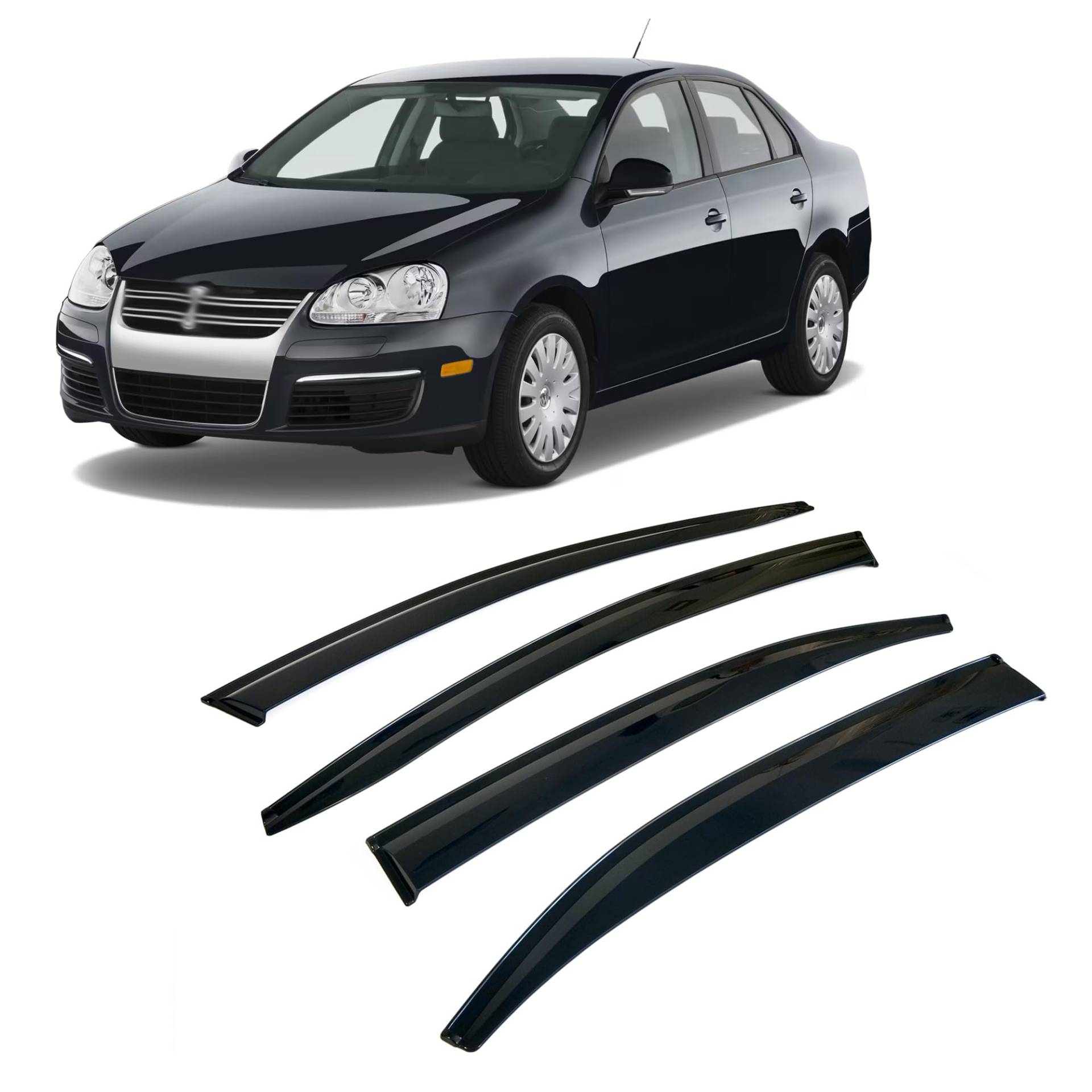 Rumplex Windabweiser Luftabweiser Regenabweiser Seitenfensterabweiser Kompatibel mit VW Jetta 2010-2017 Autofenster Regenschutz Regenabweiser Anklebbare Deflektoren 4 Stück Rumplex Windabweiser Luftabweiser Regenabweiser Seitenfensterabweiser Kompatibel mit VW Jetta 2010-2017 Autofenster Regenschutz Regenabweiser Anklebbare Deflektoren 4 Stück von Rumplex