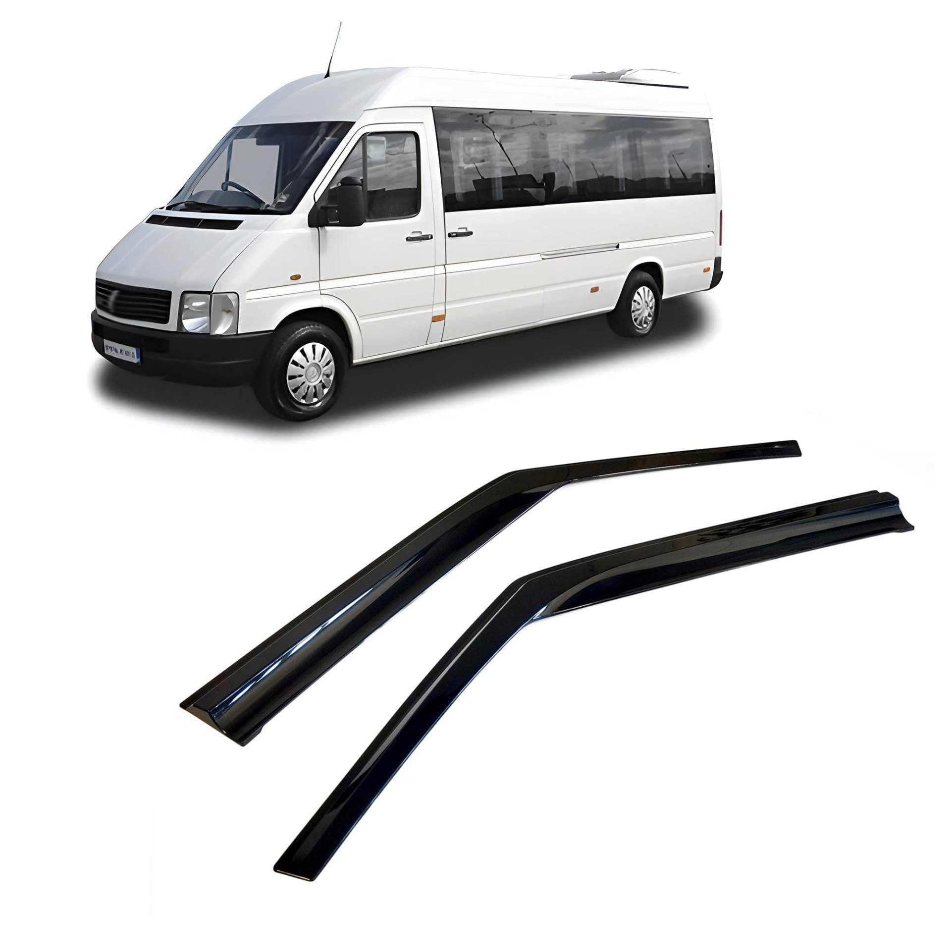 Rumplex Windabweiser Luftabweiser Regenabweiser Seitenfensterabweiser Kompatibel mit VW LT MK II 1996-2006 Autofenster Regenschutz Regenabweiser Anklebbare Deflektoren 2 Stück Rumplex Windabweiser Luftabweiser Regenabweiser Seitenfensterabweiser Kompatibel mit VW LT MK II 1996-2006 Autofenster Regenschutz Regenabweiser Anklebbare Deflektoren 2 Stück von Rumplex