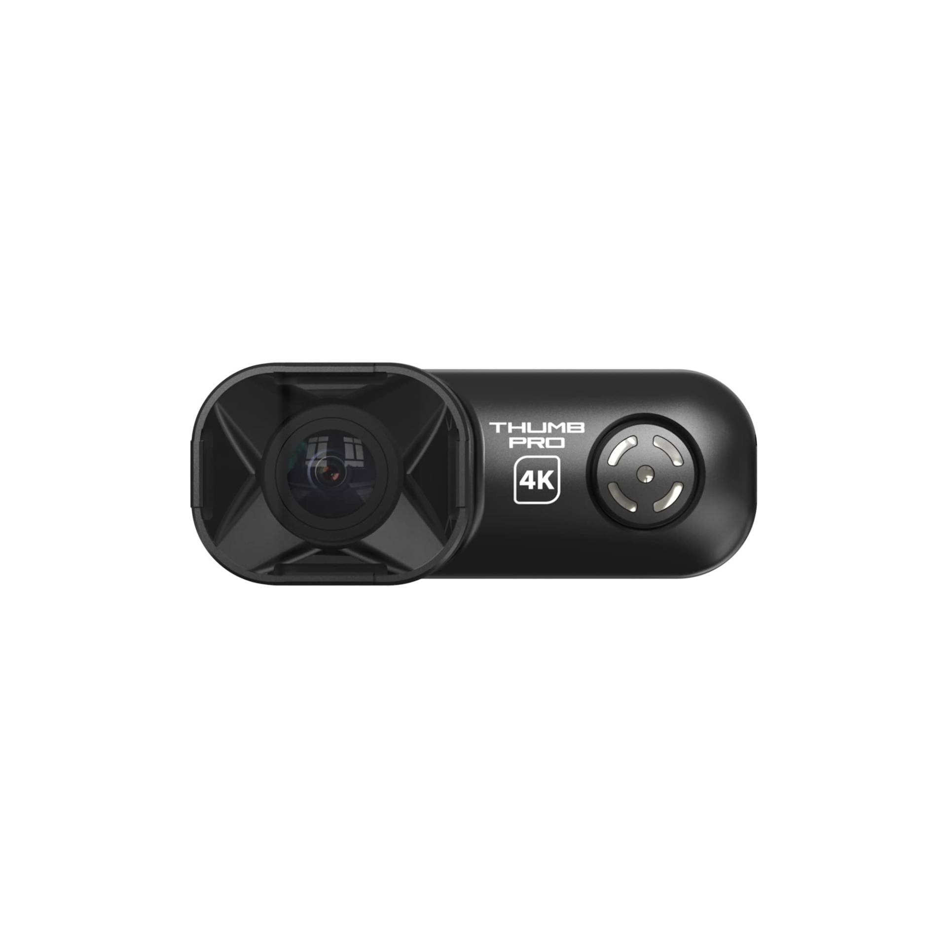RunCam Thumb Pro FPV Mini Action Kamera 4K 16g 150°FOV Ferngesteuerte Aufnahme mit Gyroflow Stabilisierung ND Filter für FPV Drohne Cinewhoop Flugzeug RC Auto (Mit ND Filter Set &128G SD Karte) von RunCam