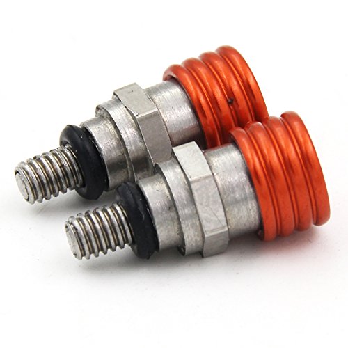 Runfarr Motorrad-Gabel-Entlüfter, M4 x 0,7 mm Gabel-Luftdruckentlastung für SX SXF EXC SMR 125 150 250 350 450 Dirt Pit Bike von Runfarr