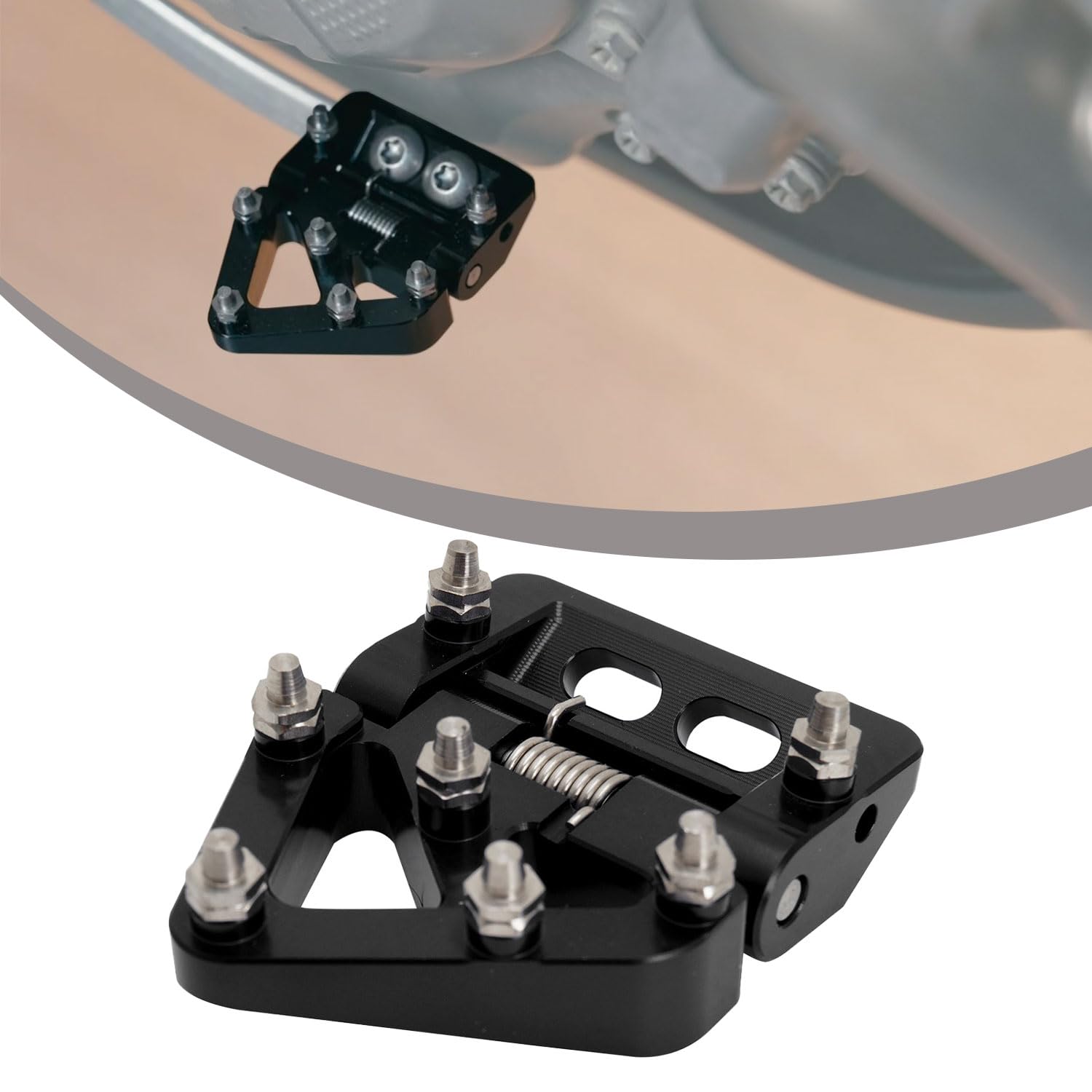 Runfarr Motorrad Hinterrad Bremspedal Trittplatte Spitze klappbar CNC für 125 150 250 300 450 500 501 TE TX TC FC FX FE SX SXF XC XCF EXC EXCF MC MCF Enduro Supermoto Dirt Bike Schwarz Runfarr Motorrad Hinterrad Bremspedal Trittplatte Spitze klappbar CNC für 125 150 250 300 450 500 501 TE TX TC FC FX FE SX SXF XC XCF EXC EXCF MC MCF Enduro Supermoto Dirt Bike Schwarz von Runfarr