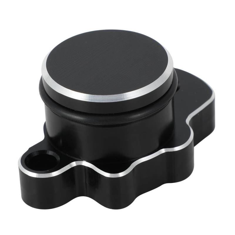 Runfarr Motorrad-Ölpumpen-Abdeckung für PW50-Modelle 1981-2024, Schwarz von Runfarr