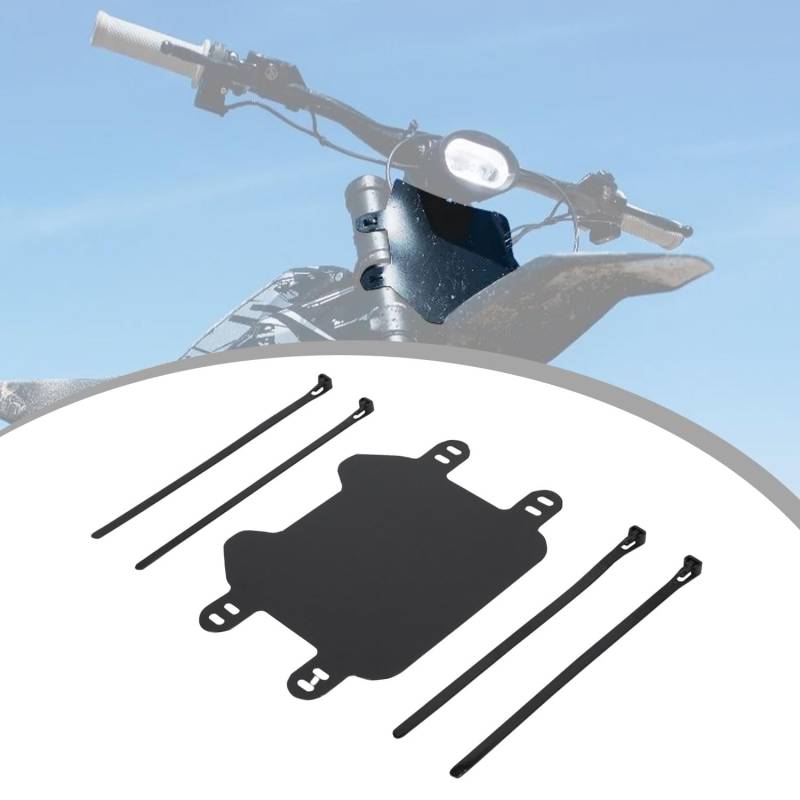 Runfarr Motorrad Nummernschild,Kennzeichenhalterung Vorne Nummernschild Halterung für Talaria Sting X3/MX3/MX4 Elektromotorrad von Runfarr