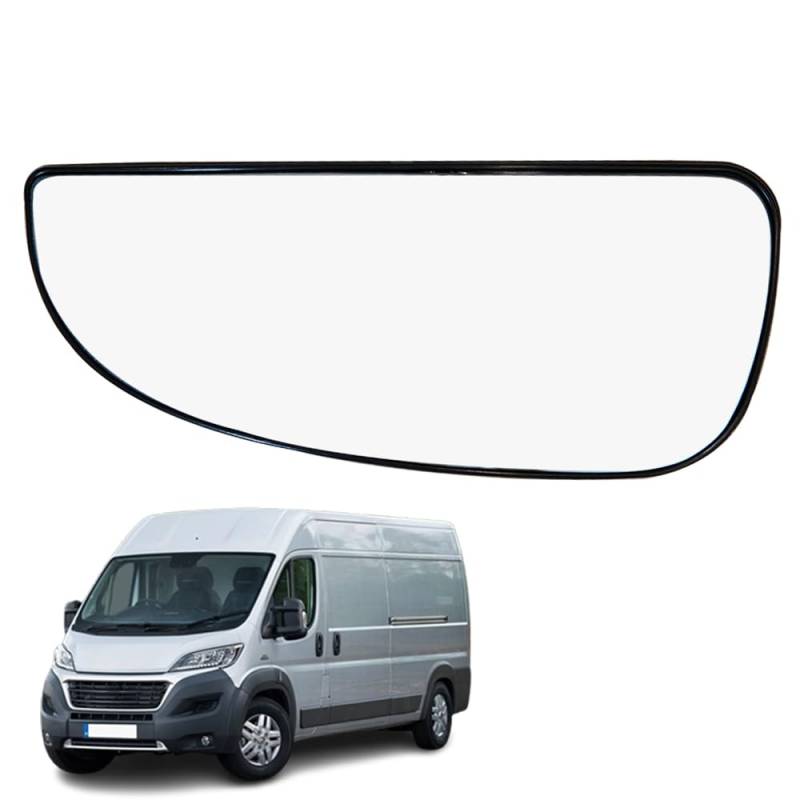 Ruolin Spiegelglas Links, Außenspiegel Glas Ersatz Spiegelglas Beheizbar Links Kompatibel mit Ducato Jumper Boxer 2006-2021 von Ruolin