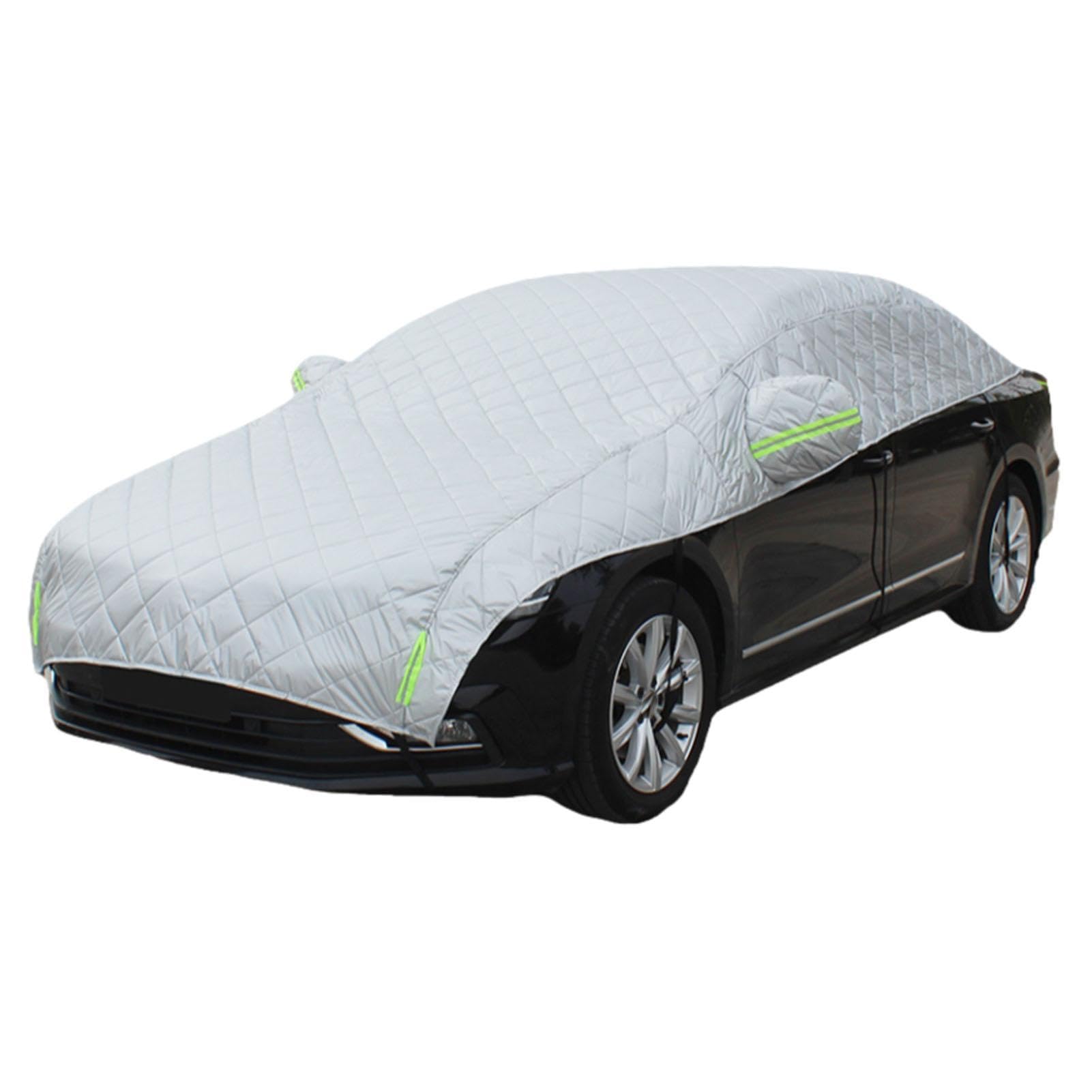 Halbgarage Für Auto Schrägheck Abdeckplane Dickes mit Baumwolle Winter Sommer Autoabdeckung Wasserdicht Auto Halbgarage Staubdicht Schneefest, 4,9 x 2,5 x 2,5 m Halbgarage Für Auto Schrägheck Abdeckplane Dickes mit Baumwolle Winter Sommer Autoabdeckung Wasserdicht Auto Halbgarage Staubdicht Schneefest, 4,9 x 2,5 x 2,5 m von Rurunklee