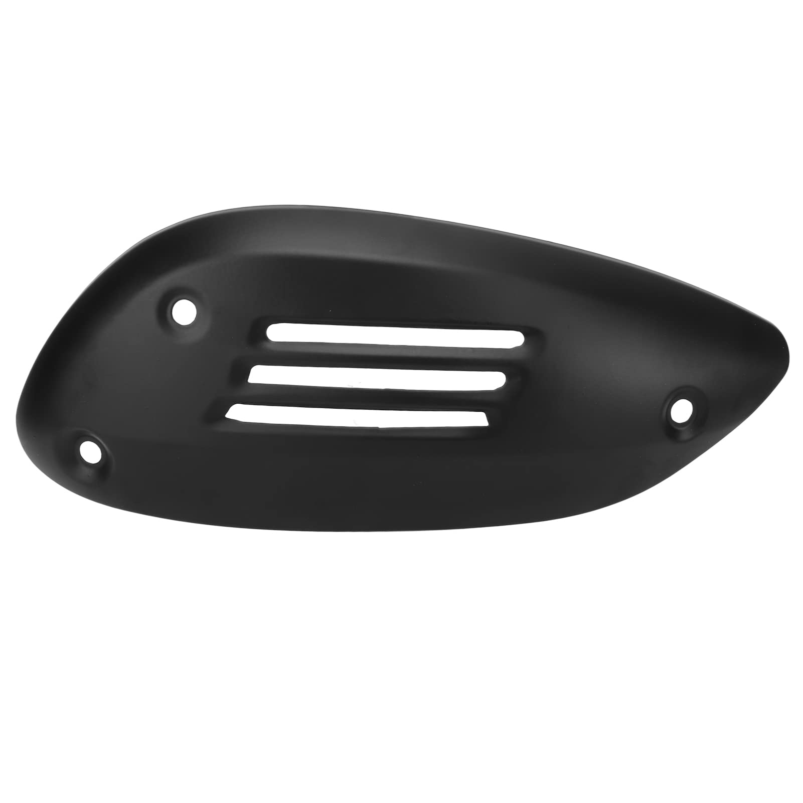 Motorrad-Auspuff-Hitzeschild, Universal-Auspuff-Hitzeschutz-Schalldämpfer-Hitzeschild-Schutz-Ersatz VESPA GTS 125 250 300 GTV 2013-2021(Schwarz) von Rushbom